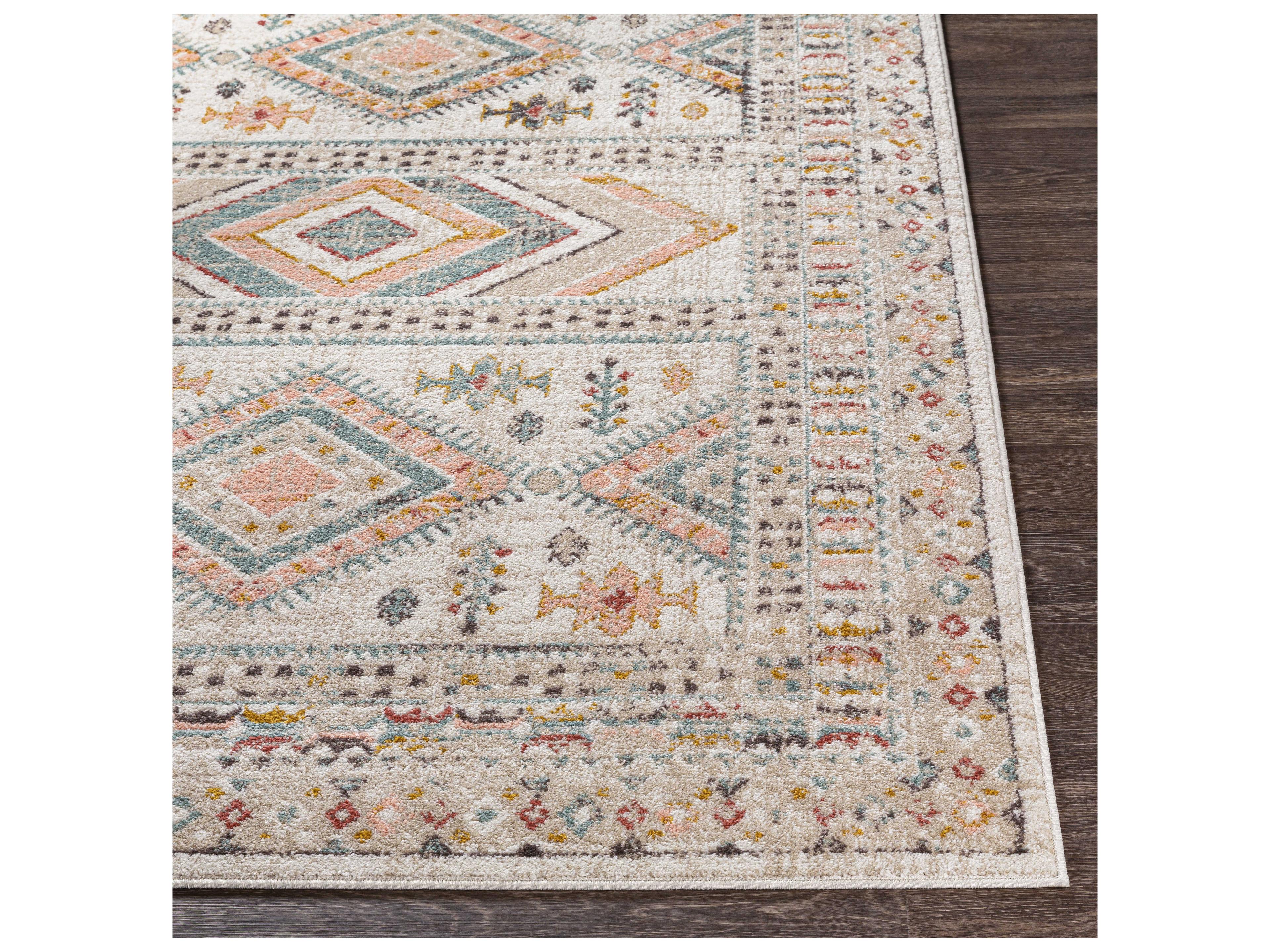 Livabliss by Surya Ankara Bordered Runner Area Rug