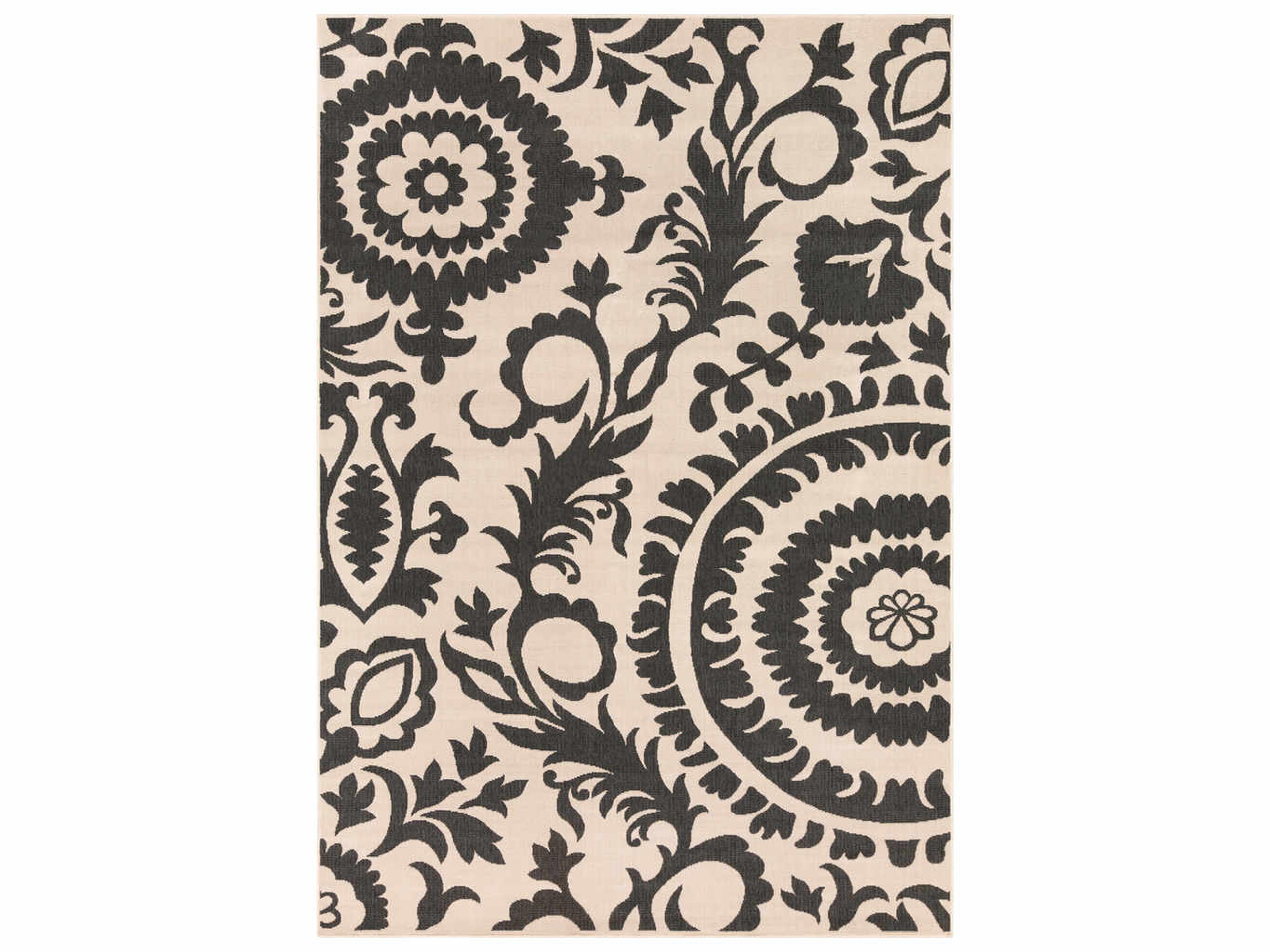 Alfresco Damask Area Rug