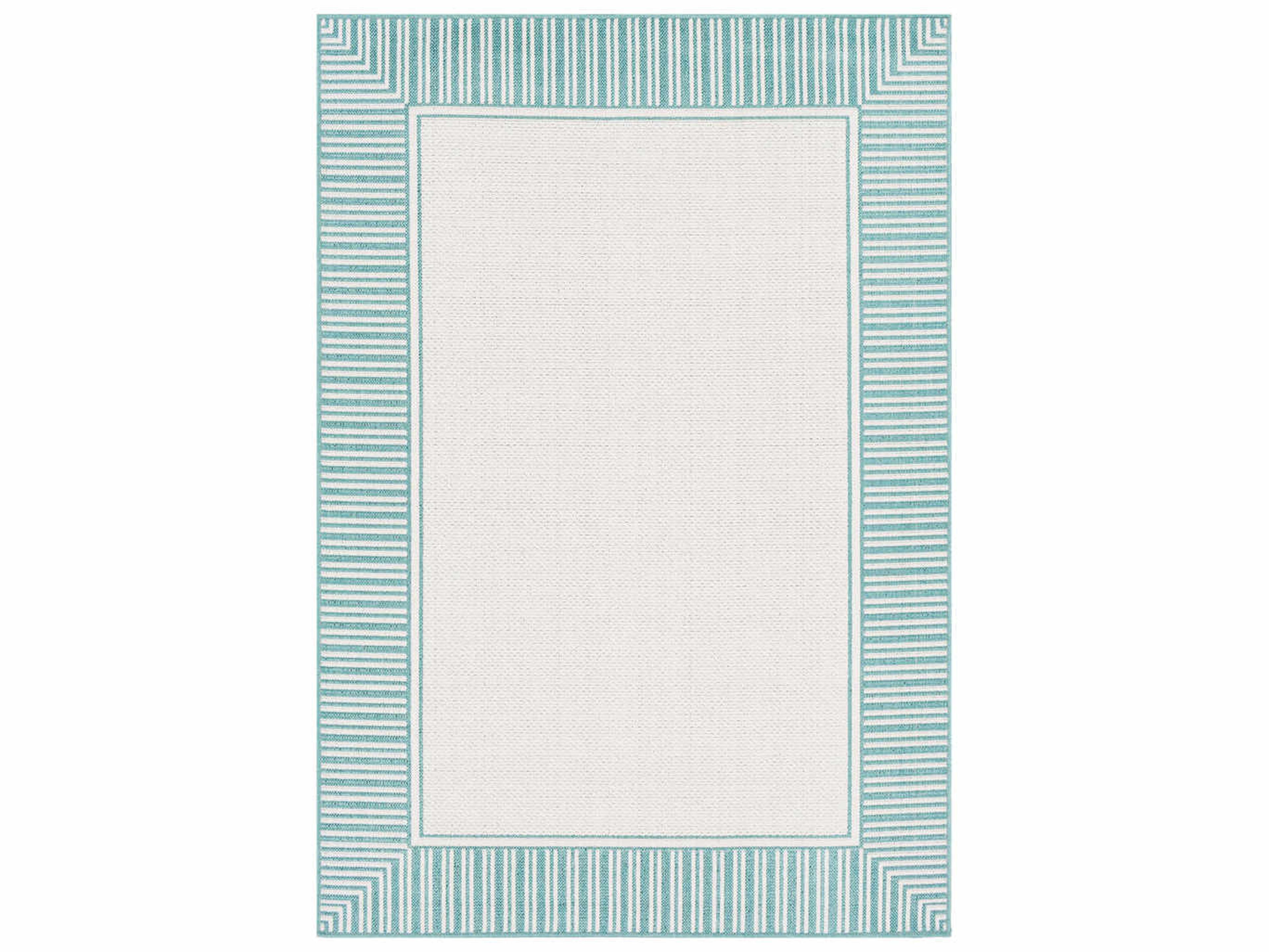 Alfresco Bordered Runner Area Rug