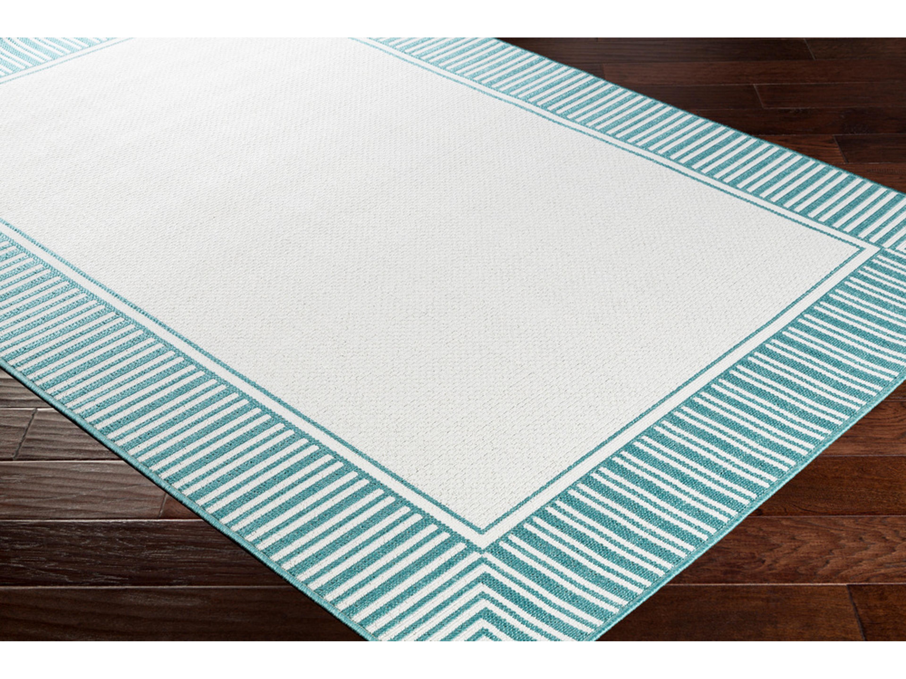 Livabliss by Surya Alfresco Bordered Runner Area Rug