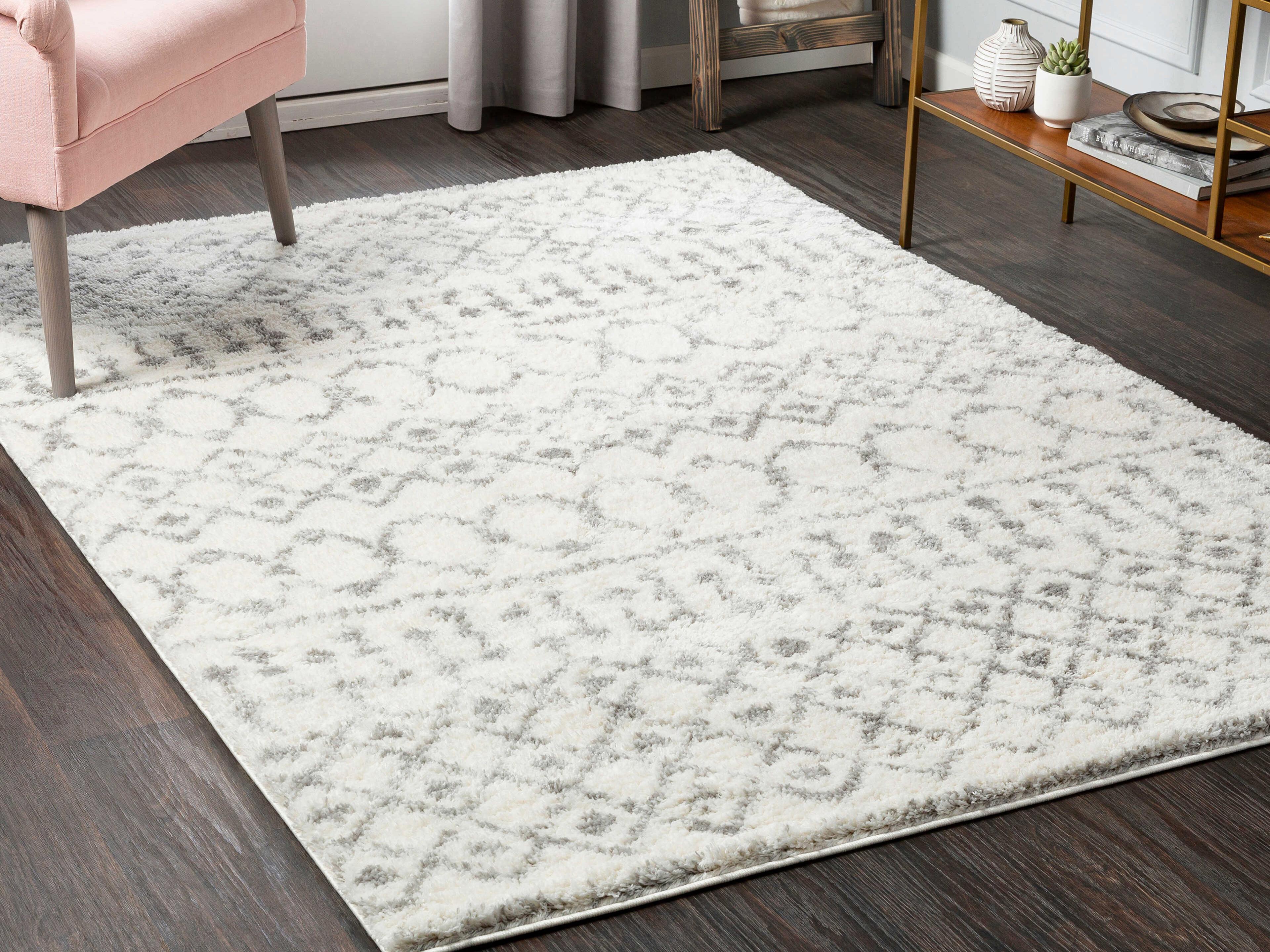Livabliss by Surya Aliyah Shag Geometric Area Rug