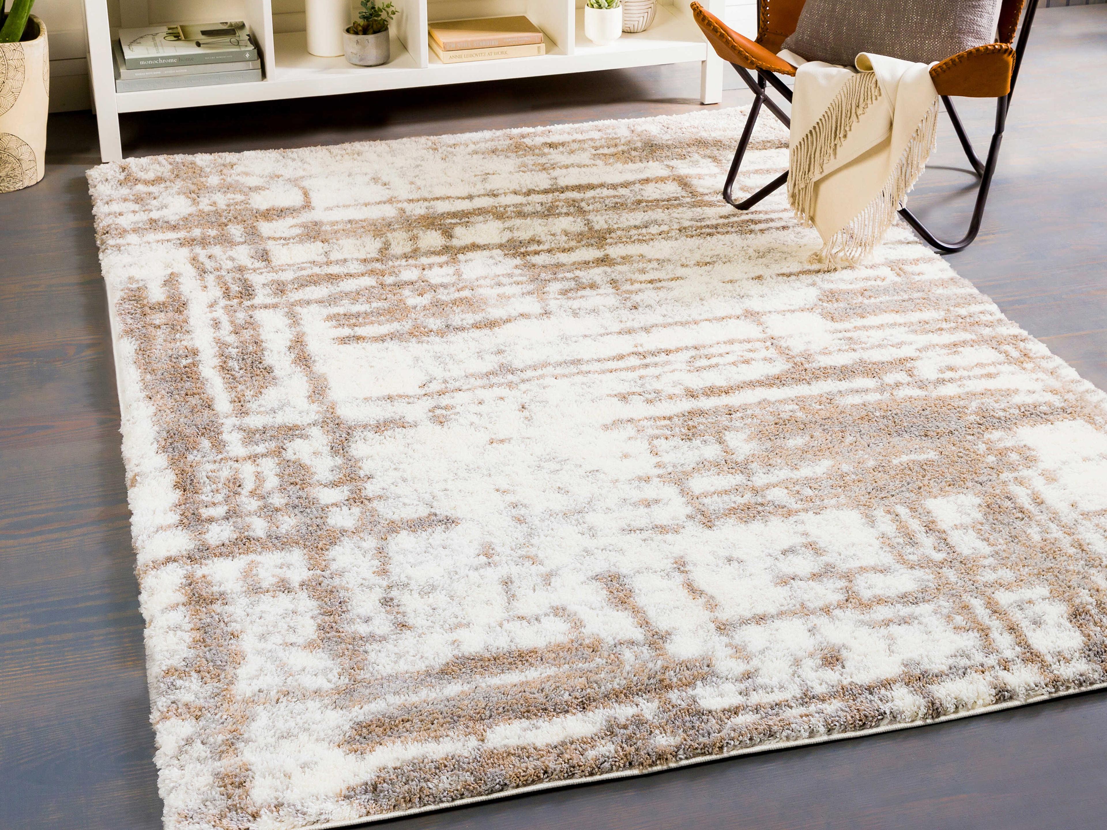 Livabliss by Surya Aliyah Shag Abstract Area Rug
