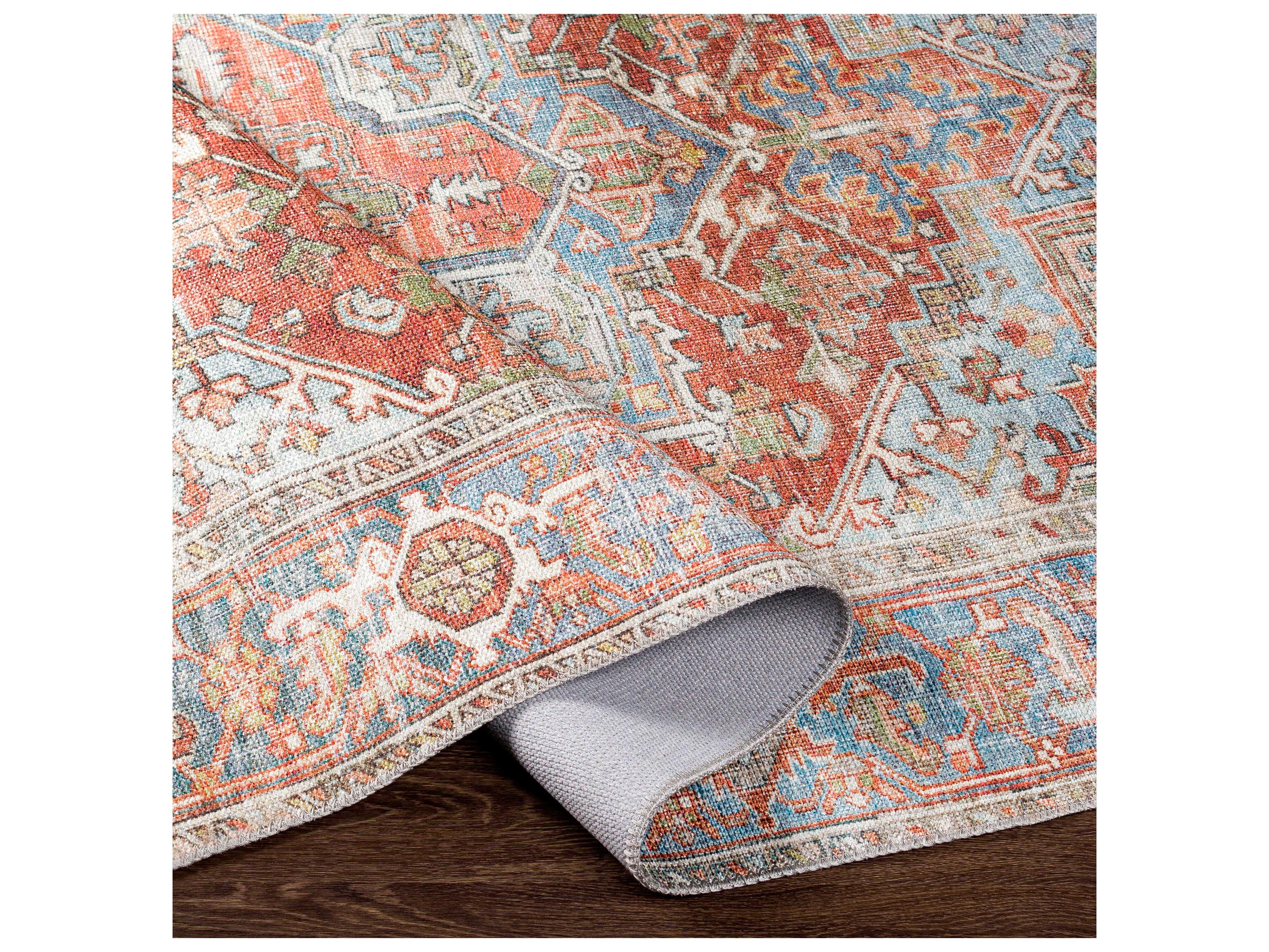 Livabliss by Surya Alanya Bordered Runner Area Rug