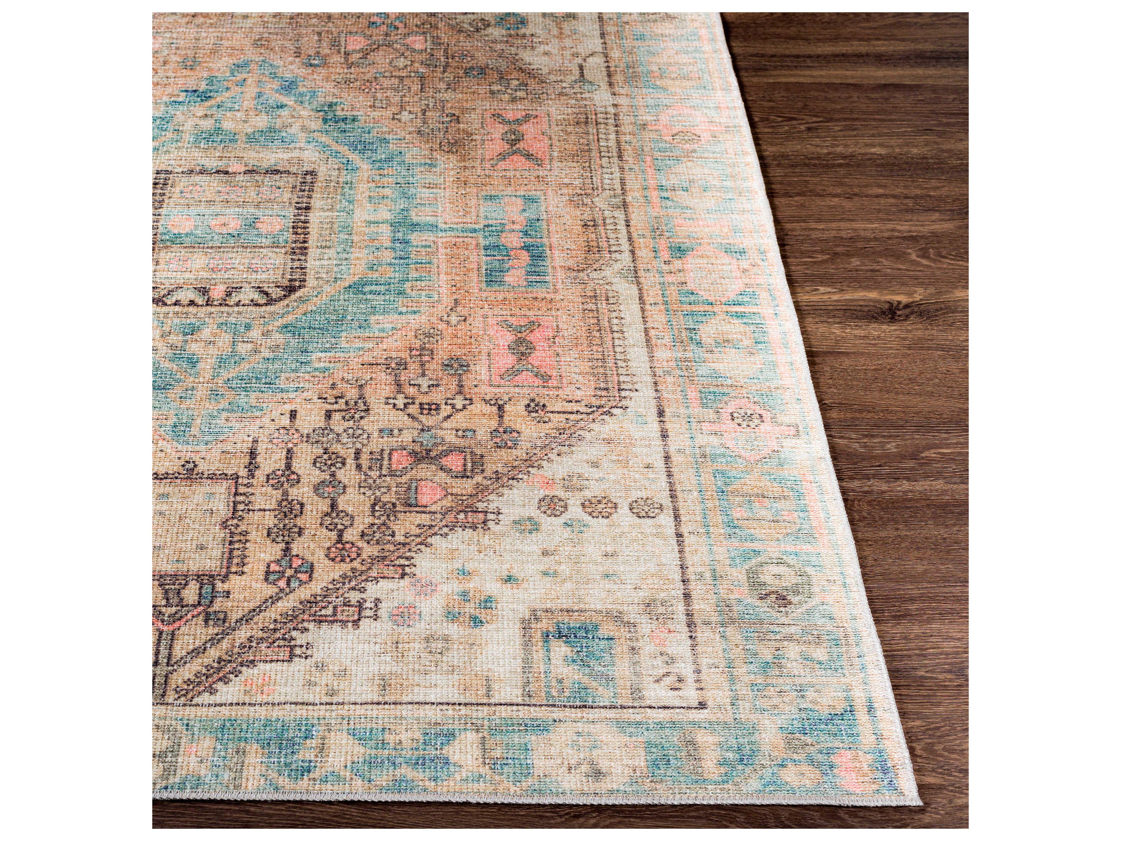 Livabliss by Surya Alanya Bordered Runner Area Rug