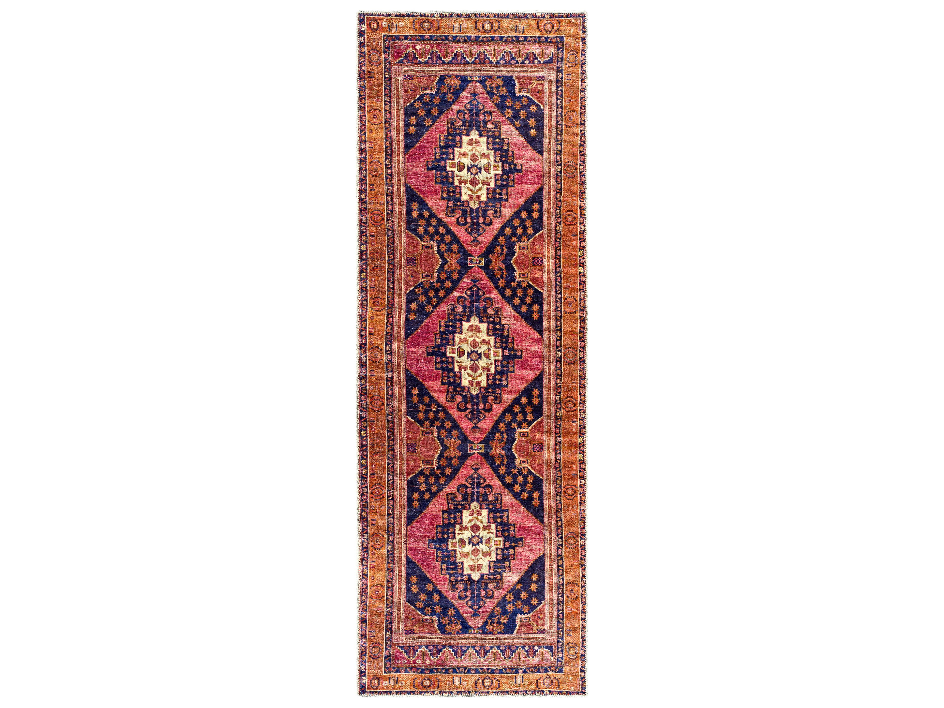 Amelie Bordered Runner Area Rug