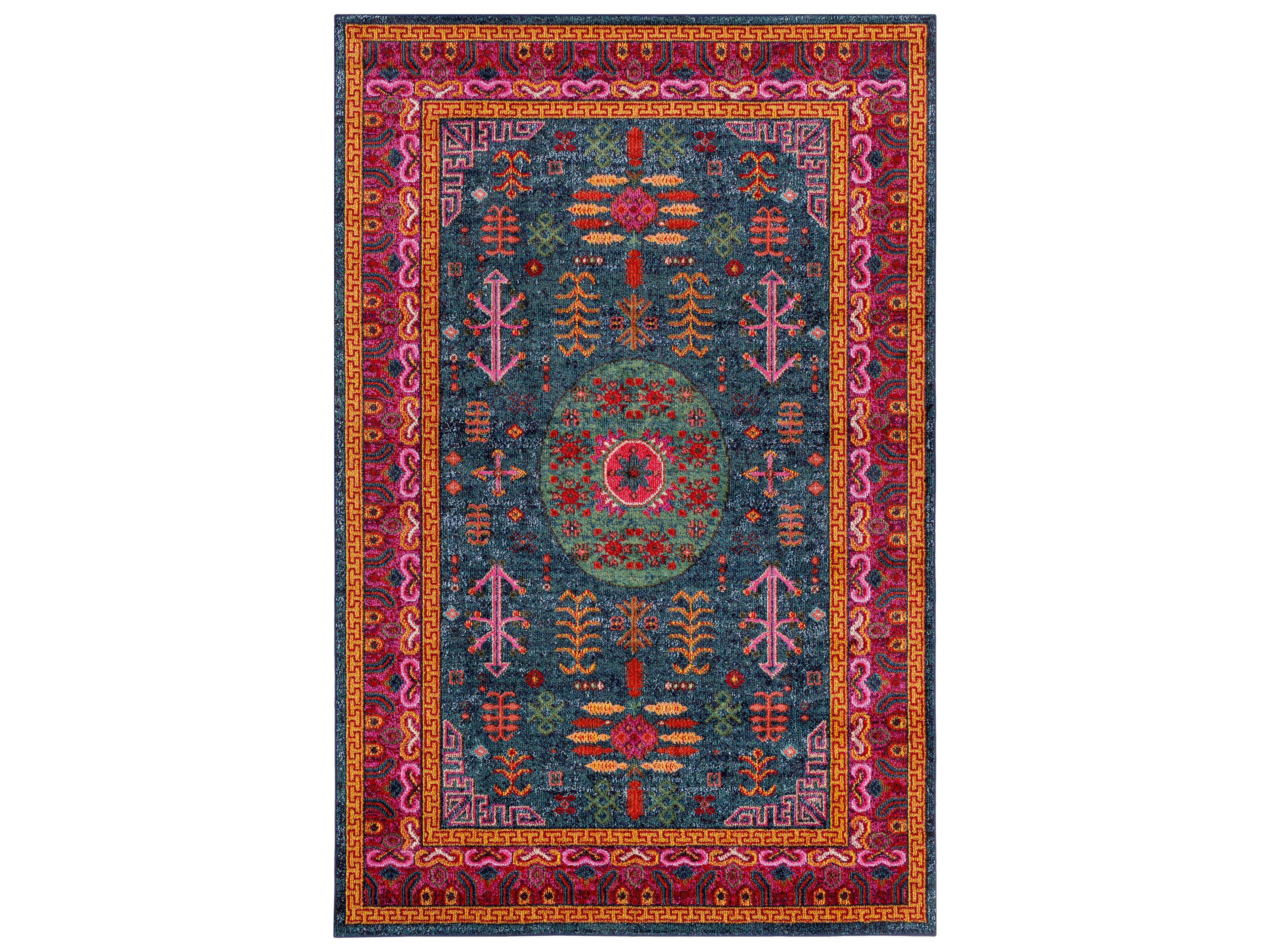 Anika Bordered Area Rug