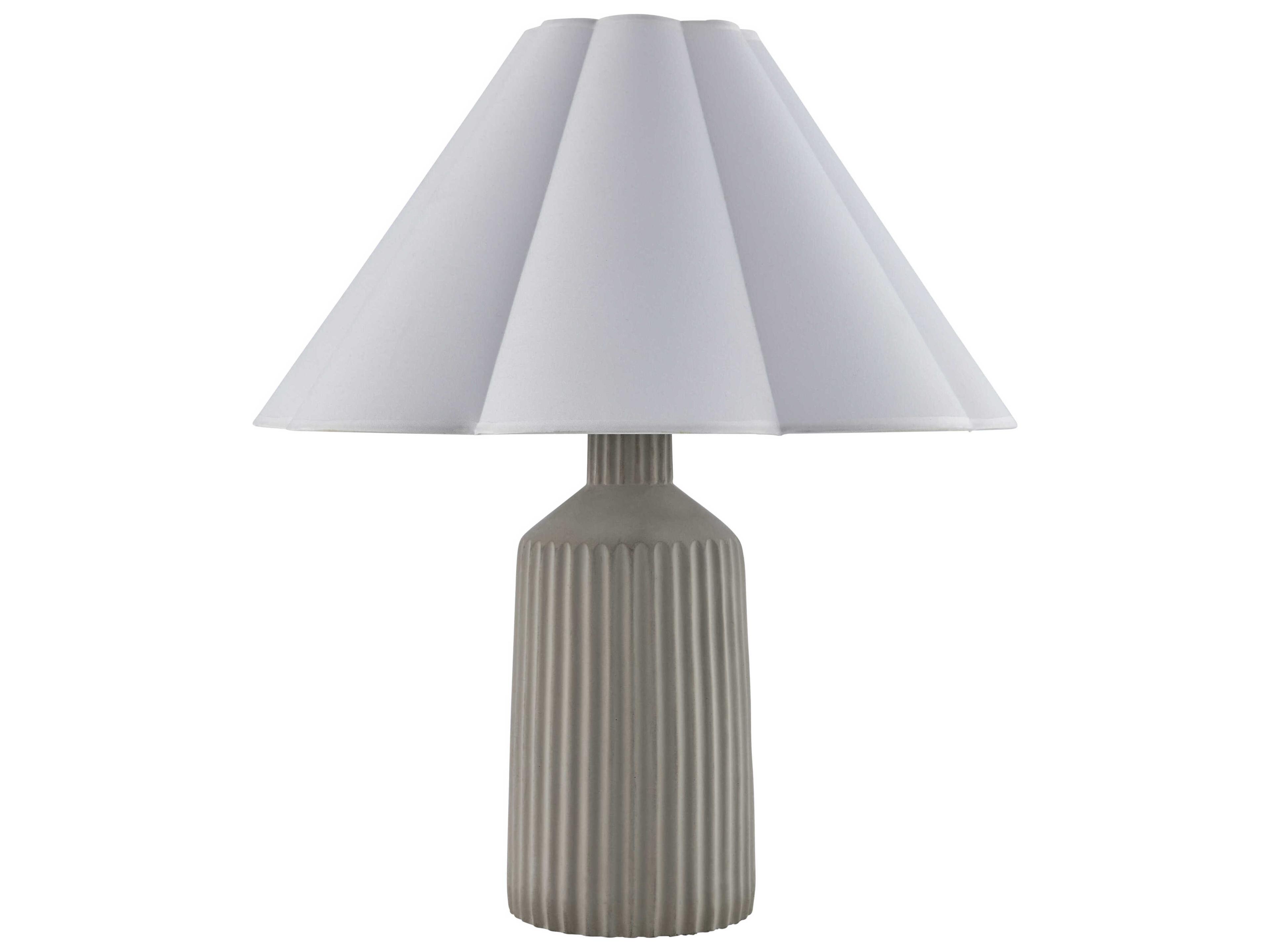 Livabliss by Surya Arez Gray Table Lamp