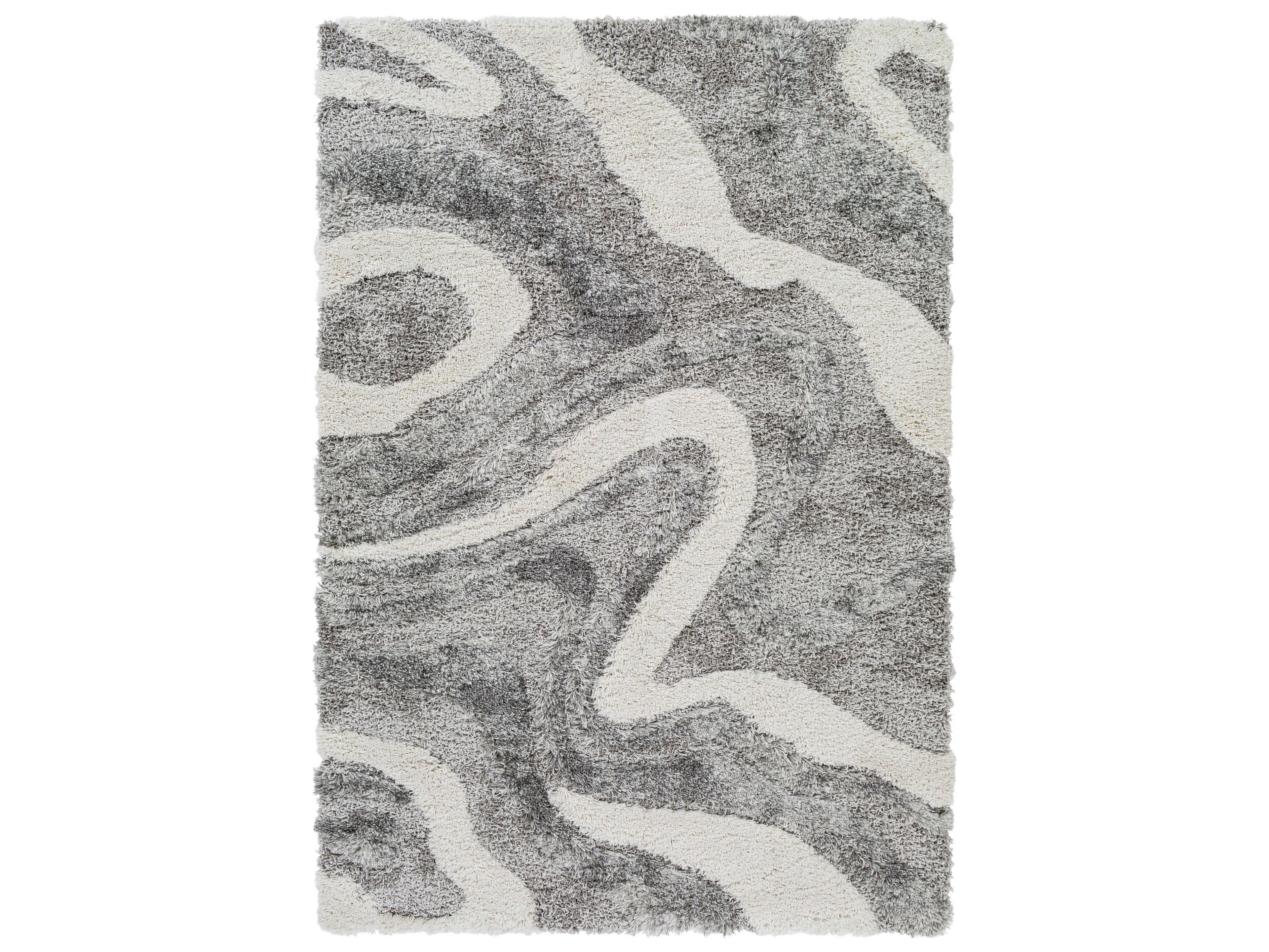 Livabliss by Surya Alta Shag Abstract Area Rug