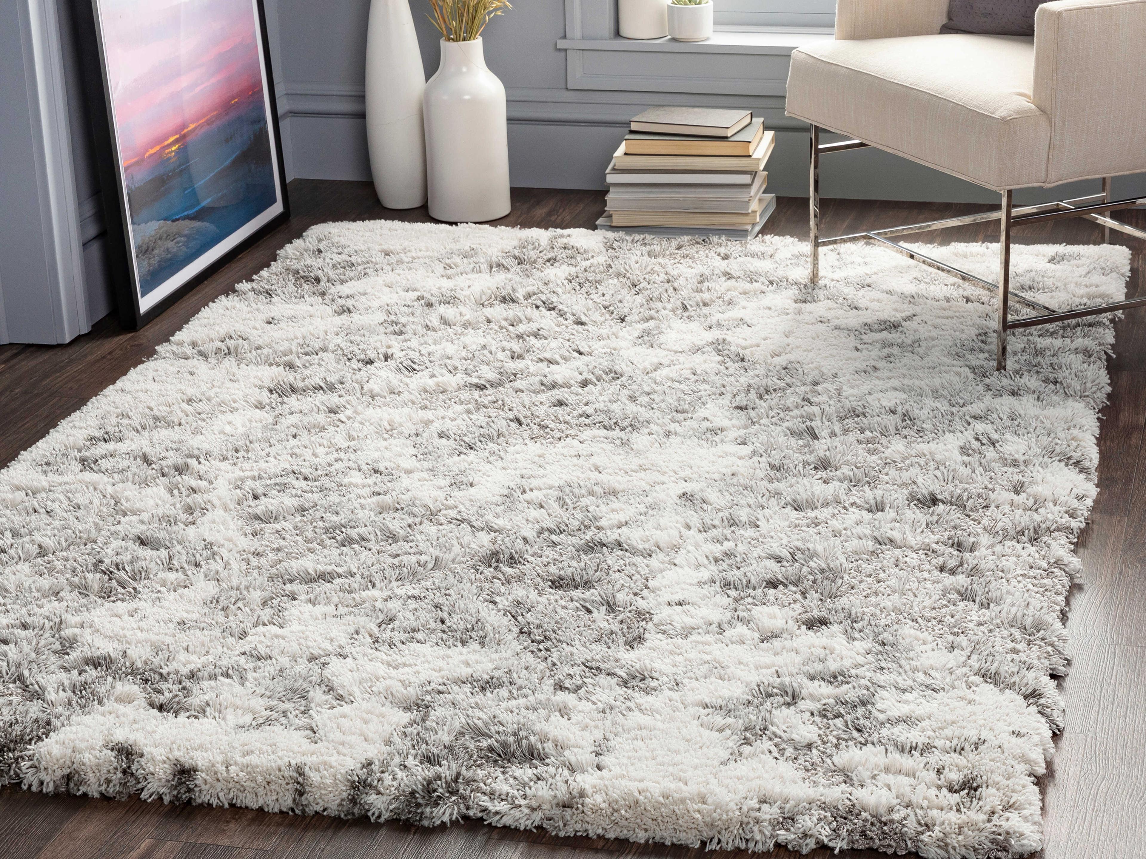 Livabliss by Surya Alta Shag Abstract Area Rug