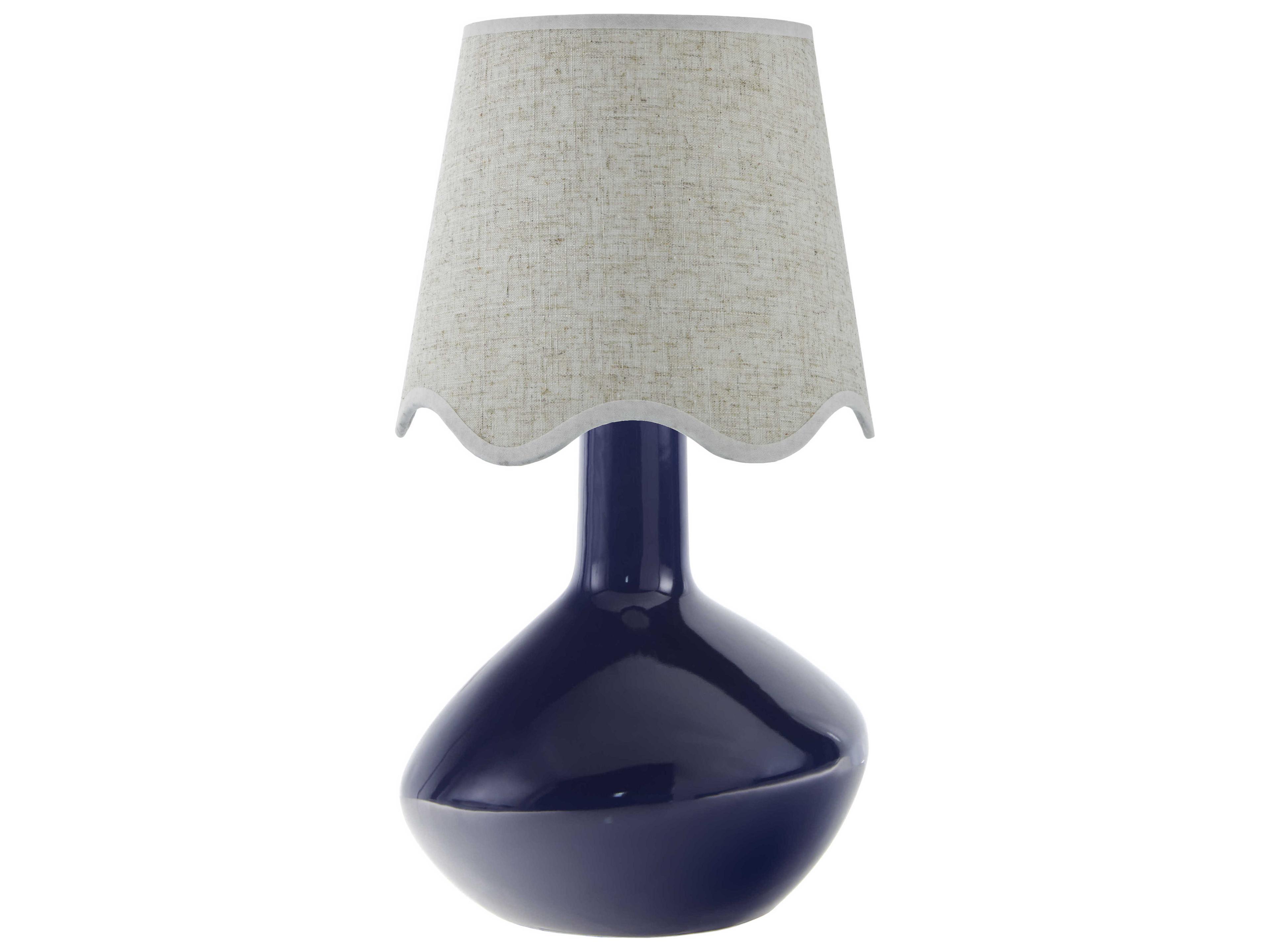 Aviara Dark Blue Table Lamp