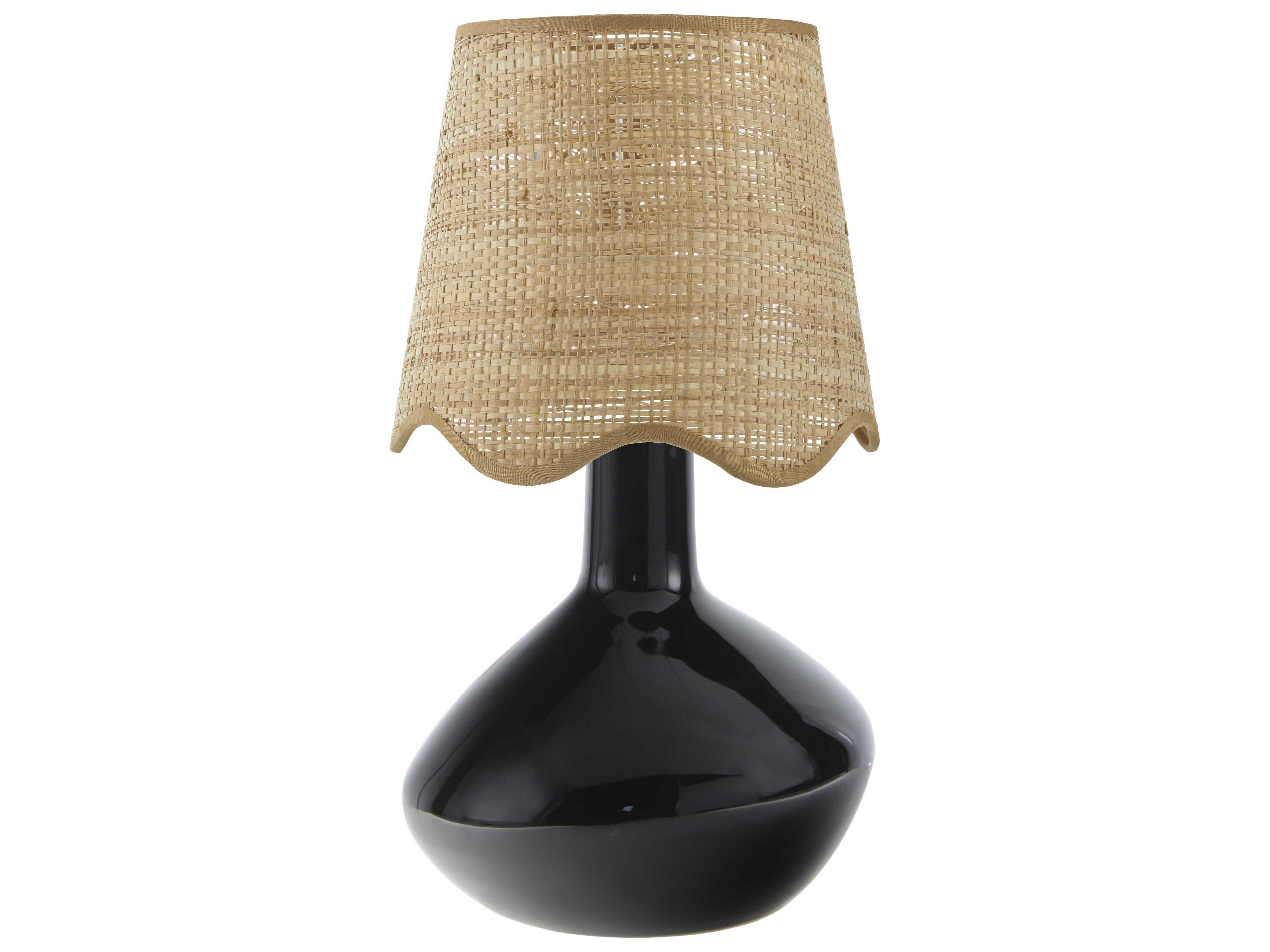 Aviara Black Table Lamp