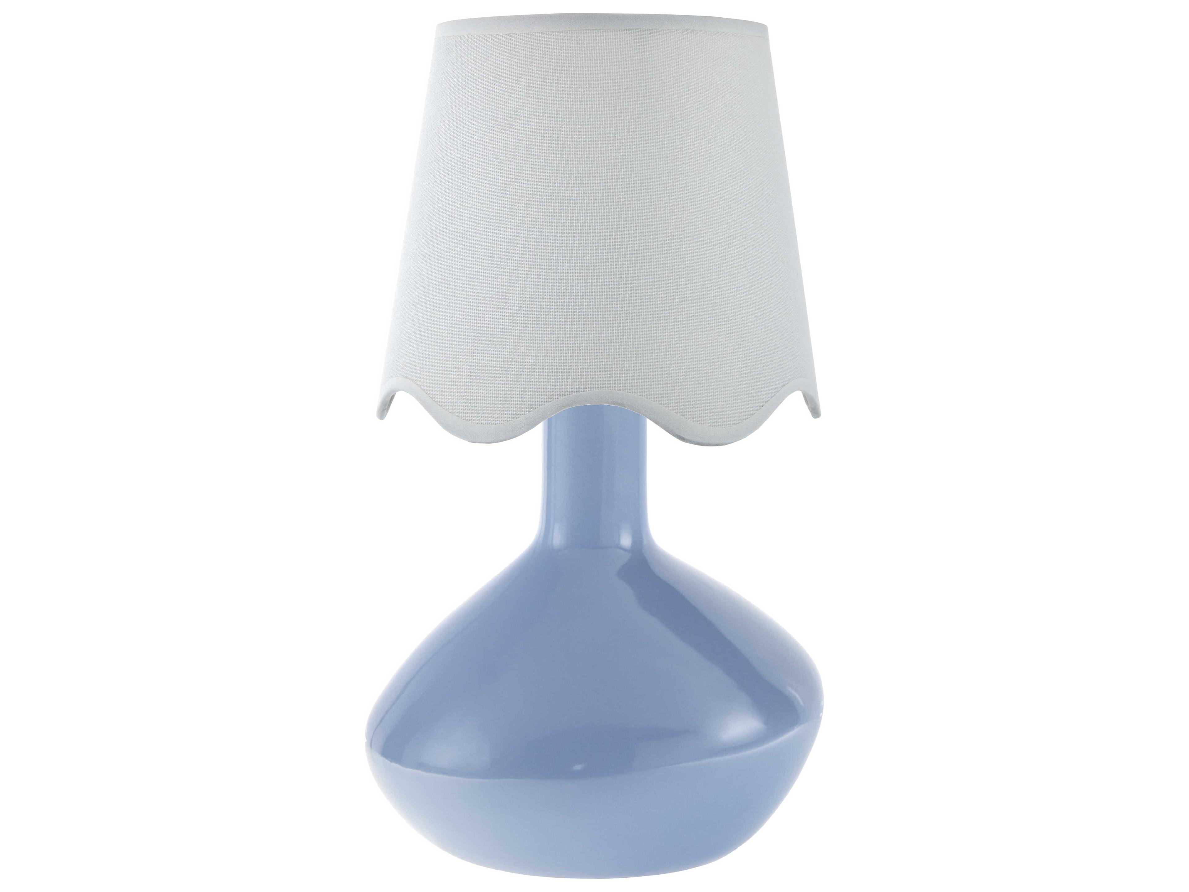 Aviara Blue Table Lamp