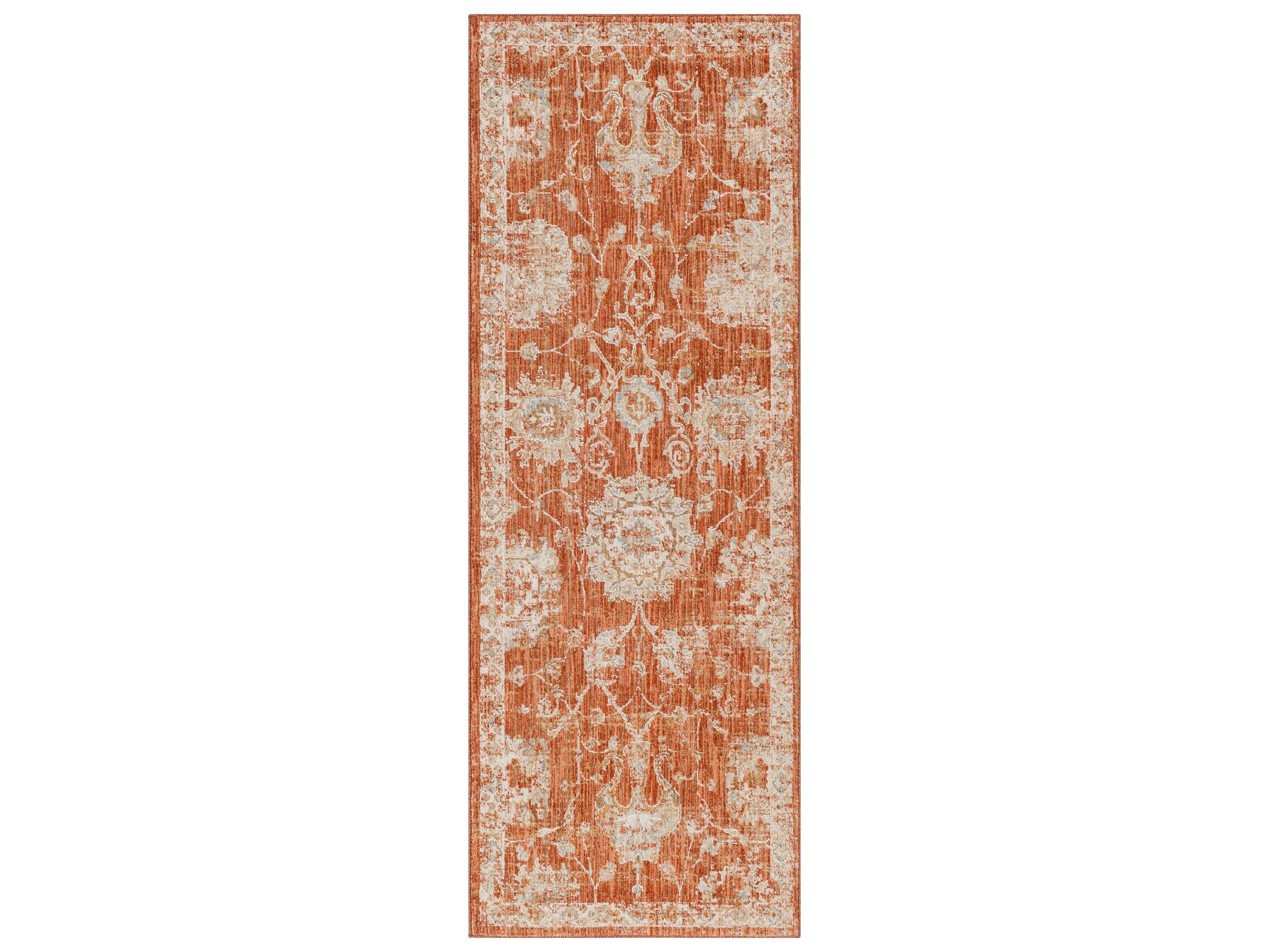 Avant Garde Bordered Runner Area Rug
