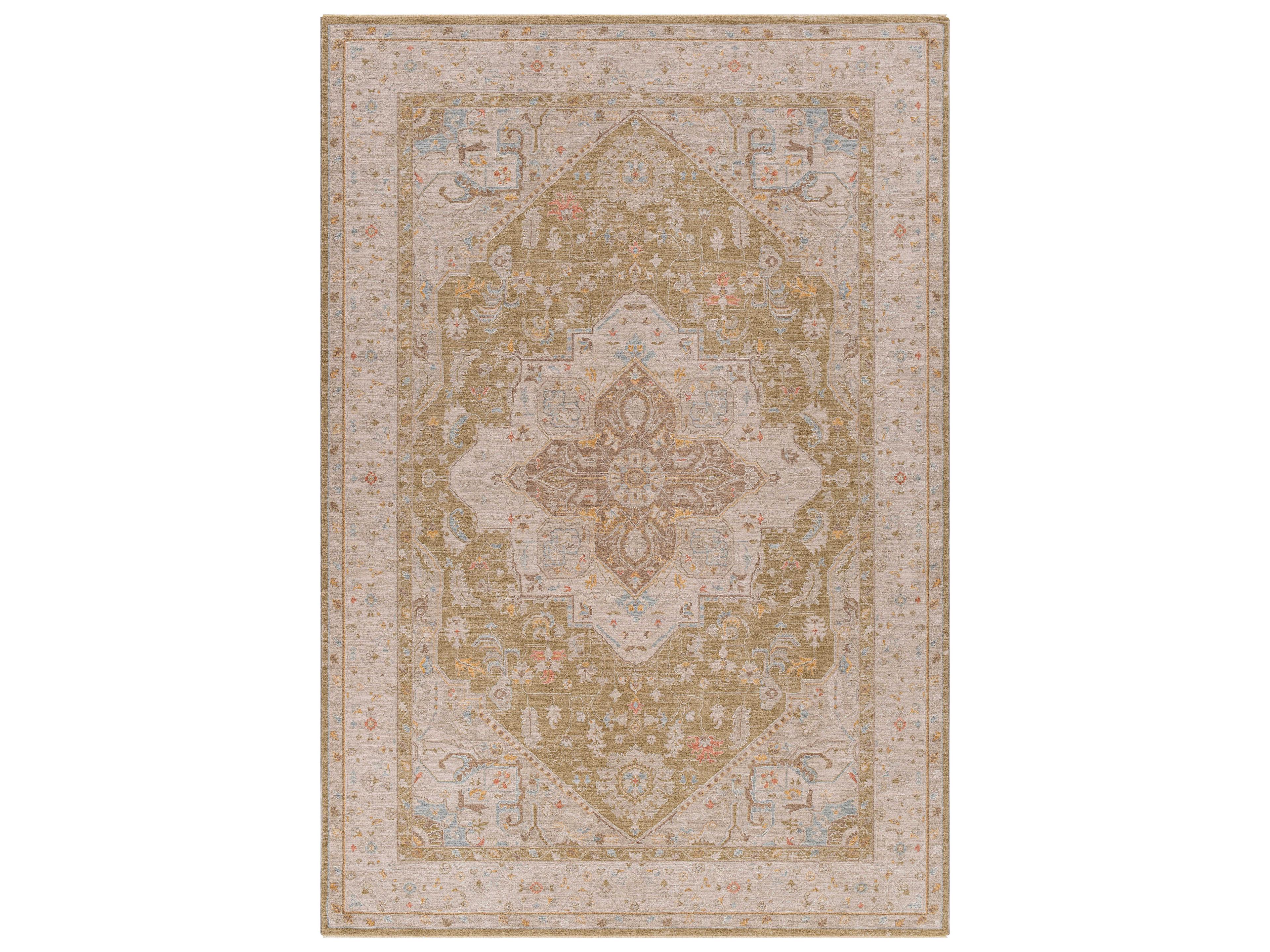 Avant Garde Bordered Runner Area Rug