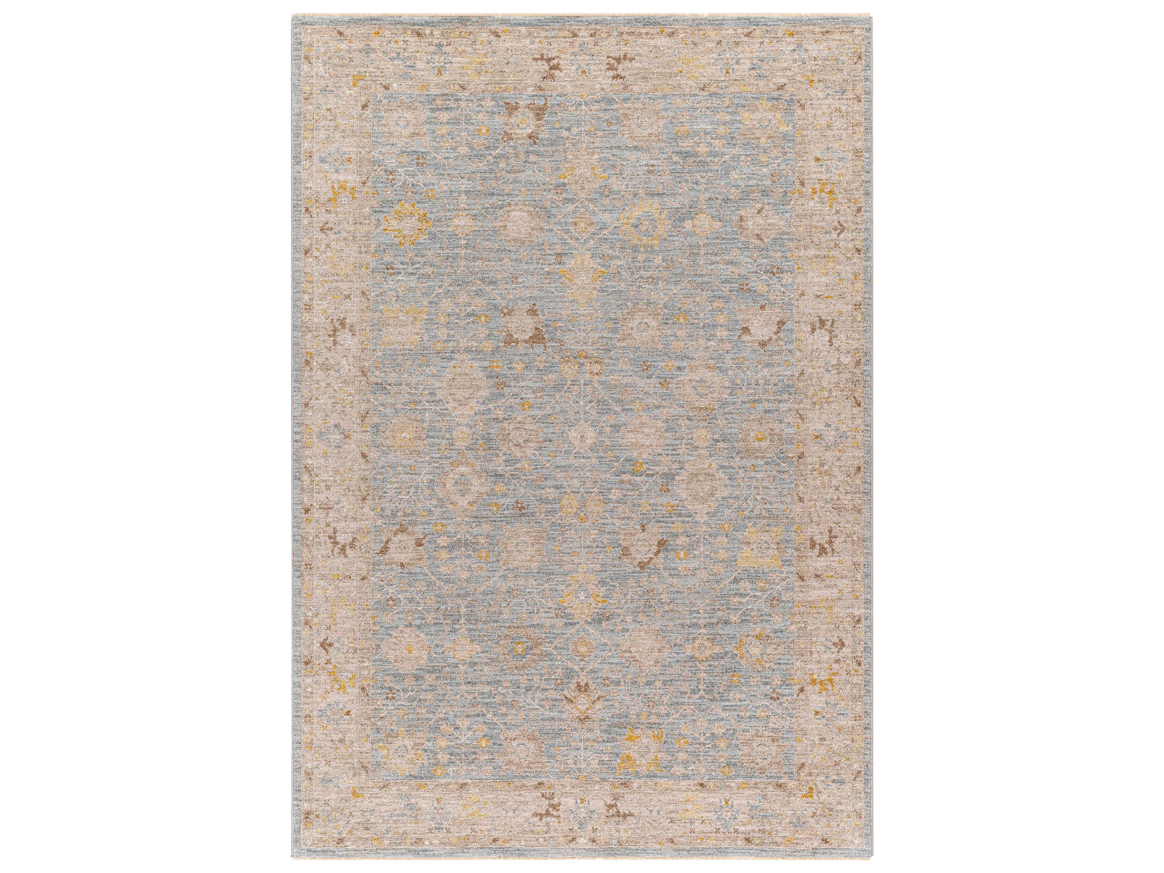 Avant Garde Bordered Runner Area Rug