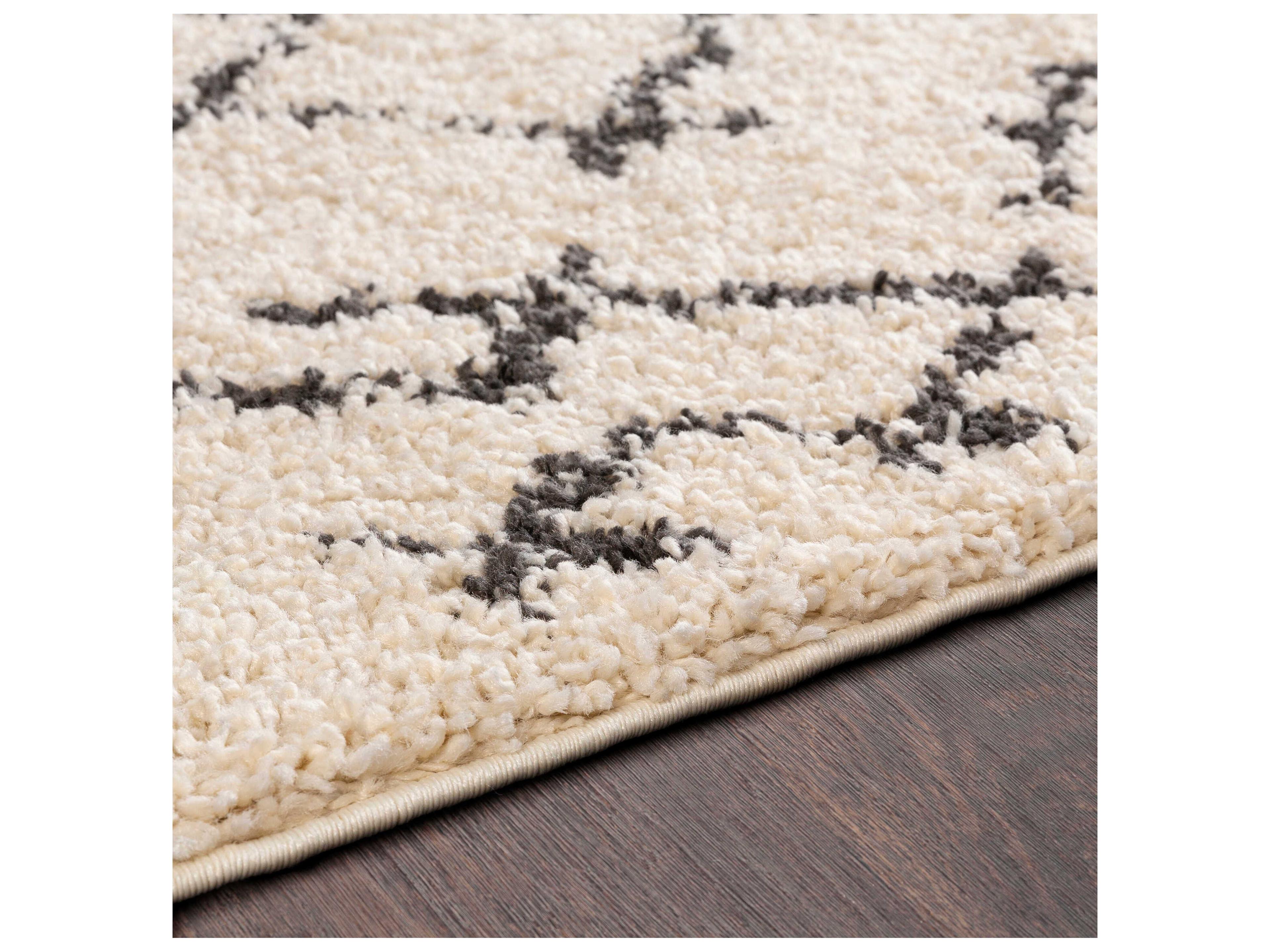 Livabliss by Surya Berber Shag Geometric Area Rug