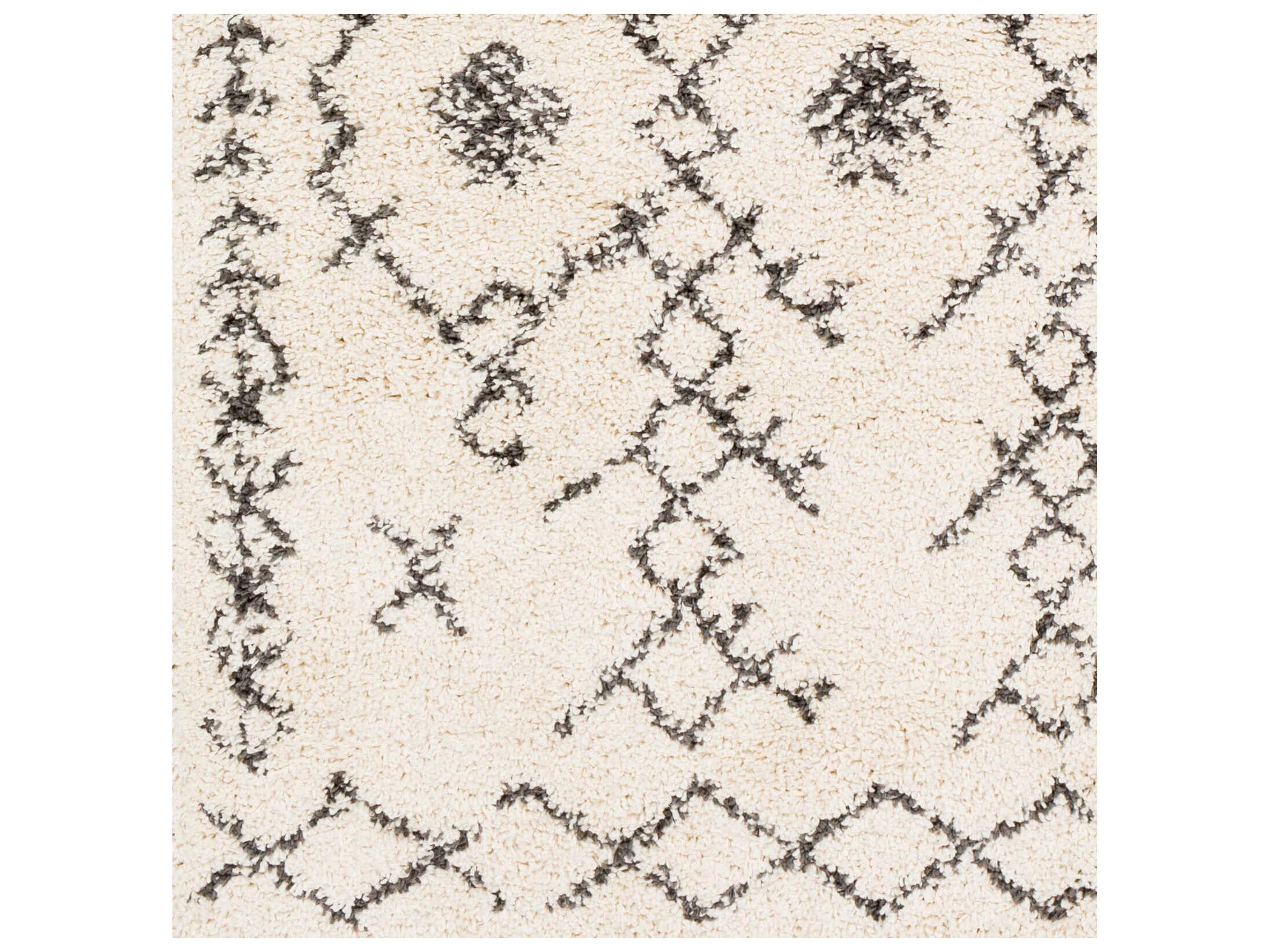 Livabliss by Surya Berber Shag Geometric Area Rug