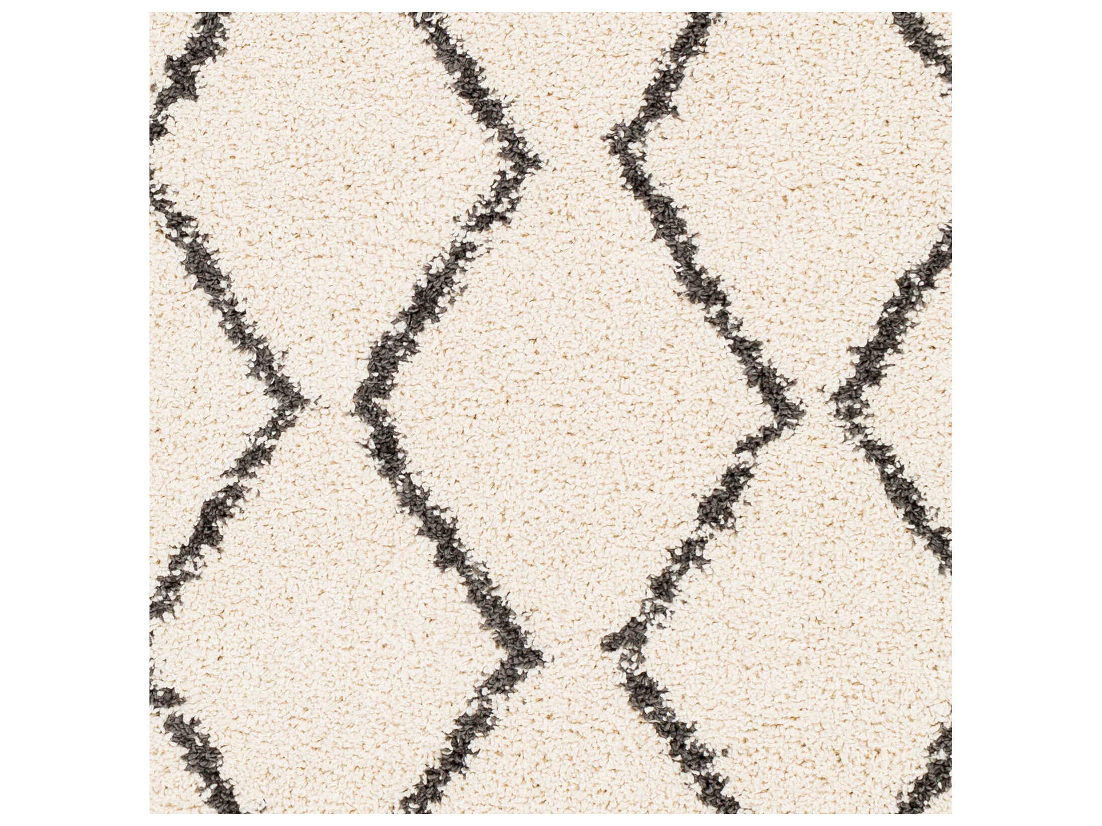 Livabliss by Surya Berber Shag Geometric Area Rug