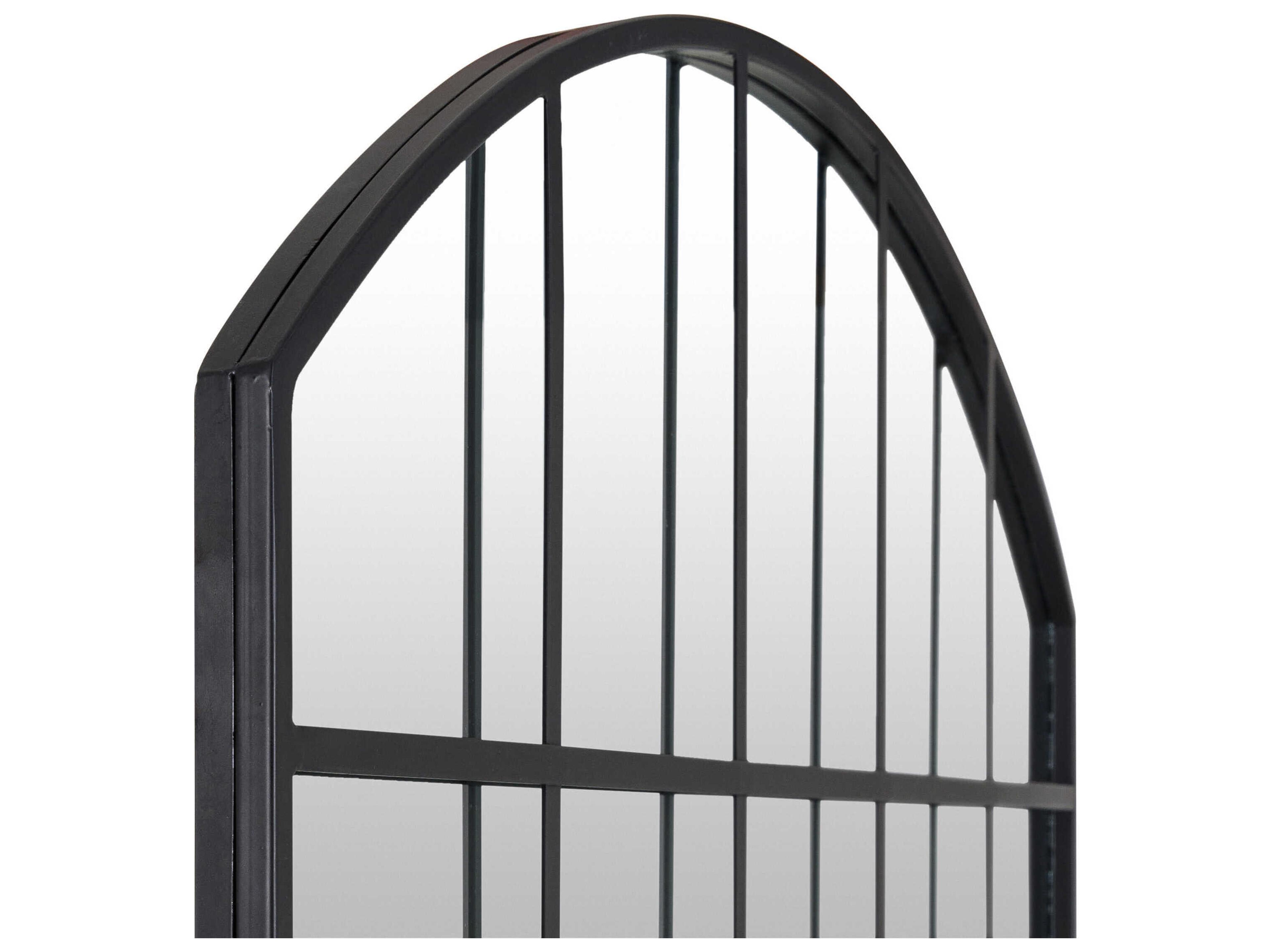 Livabliss by Surya Breklynn Black Wall Mirror