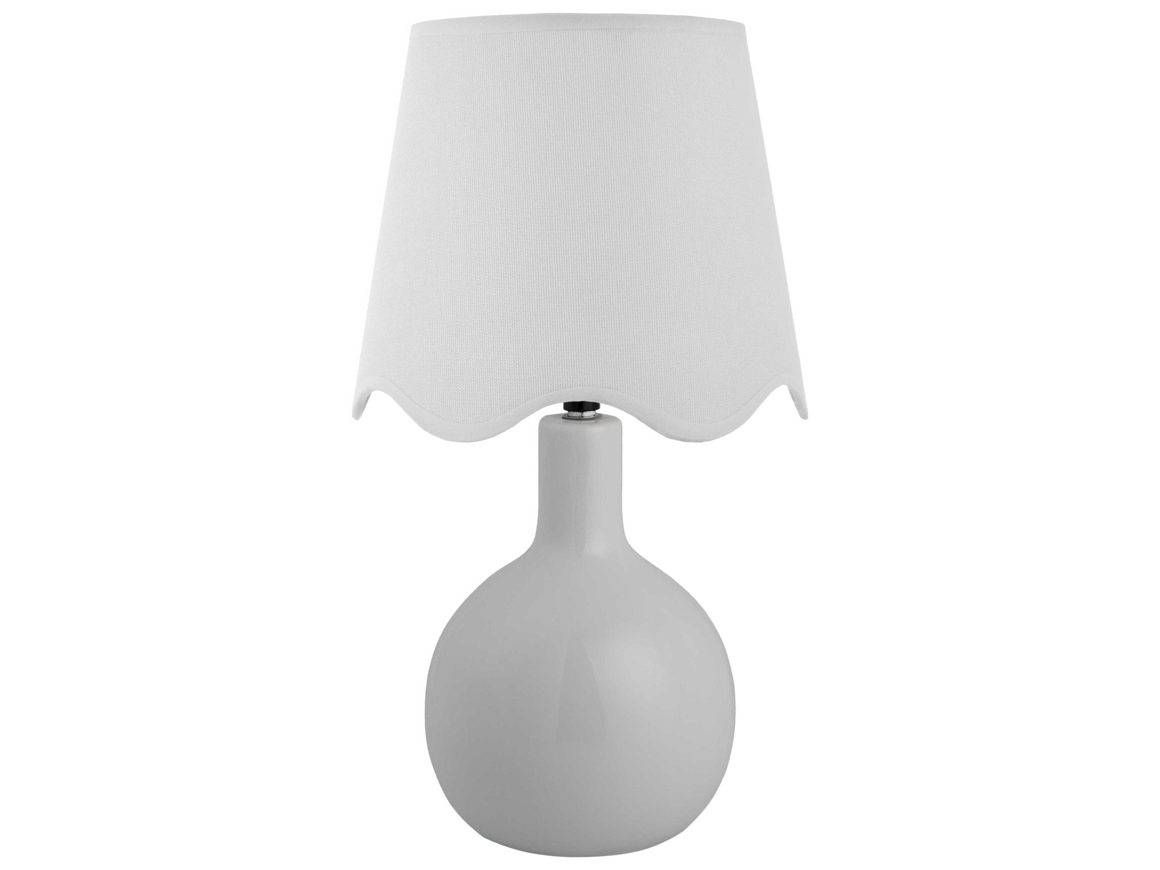 Balbao White Table Lamp