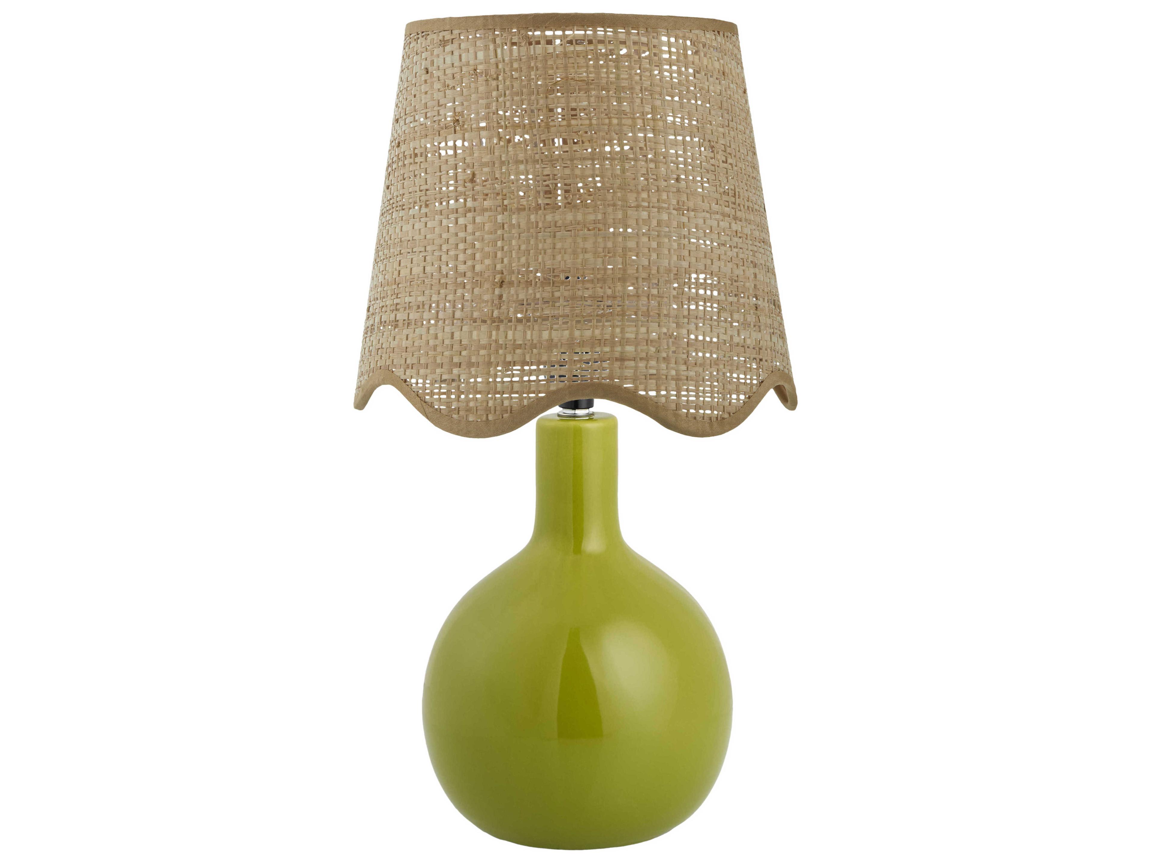 Balbao Green Table Lamp