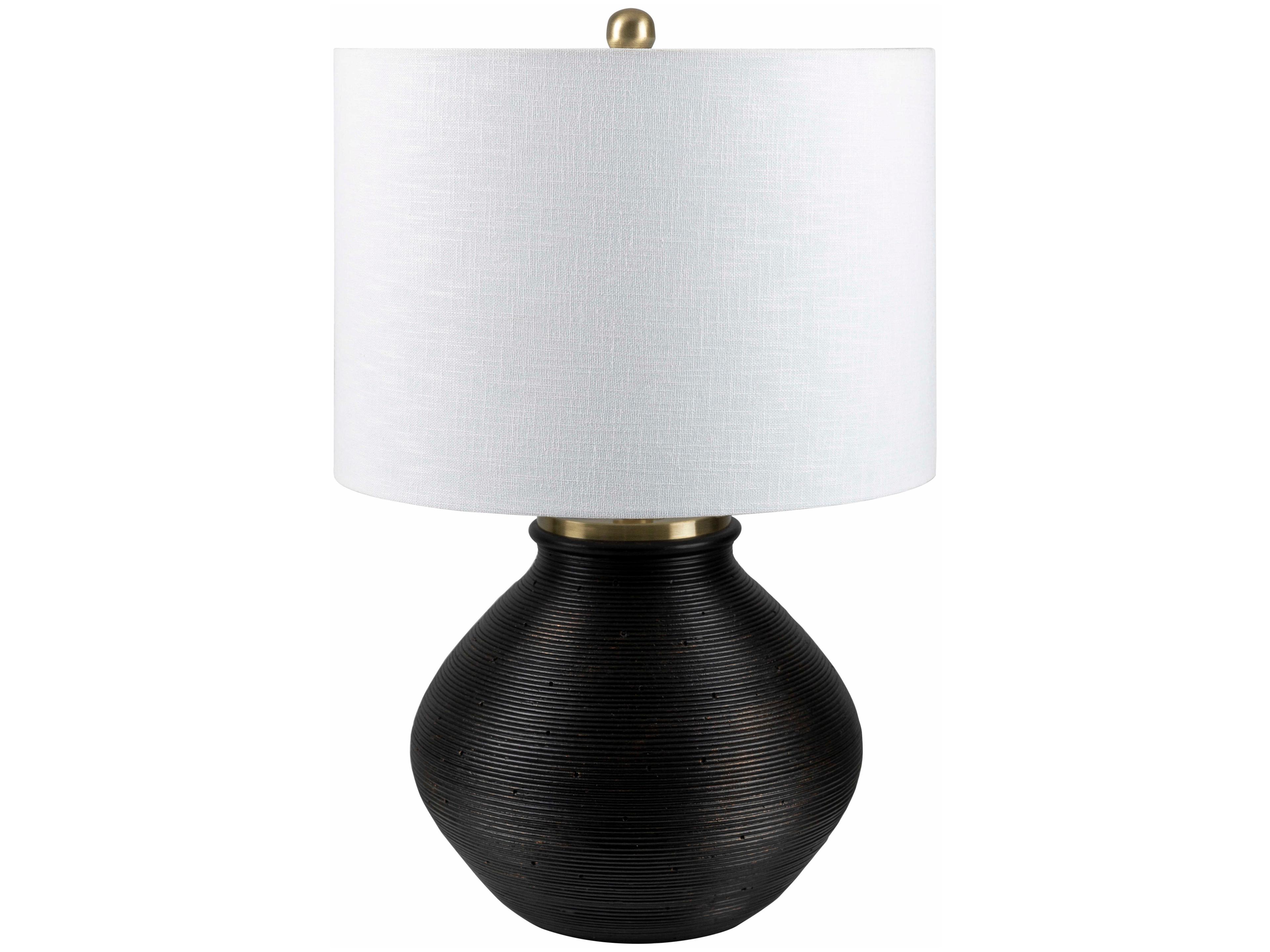 Brillo Black Table Lamp