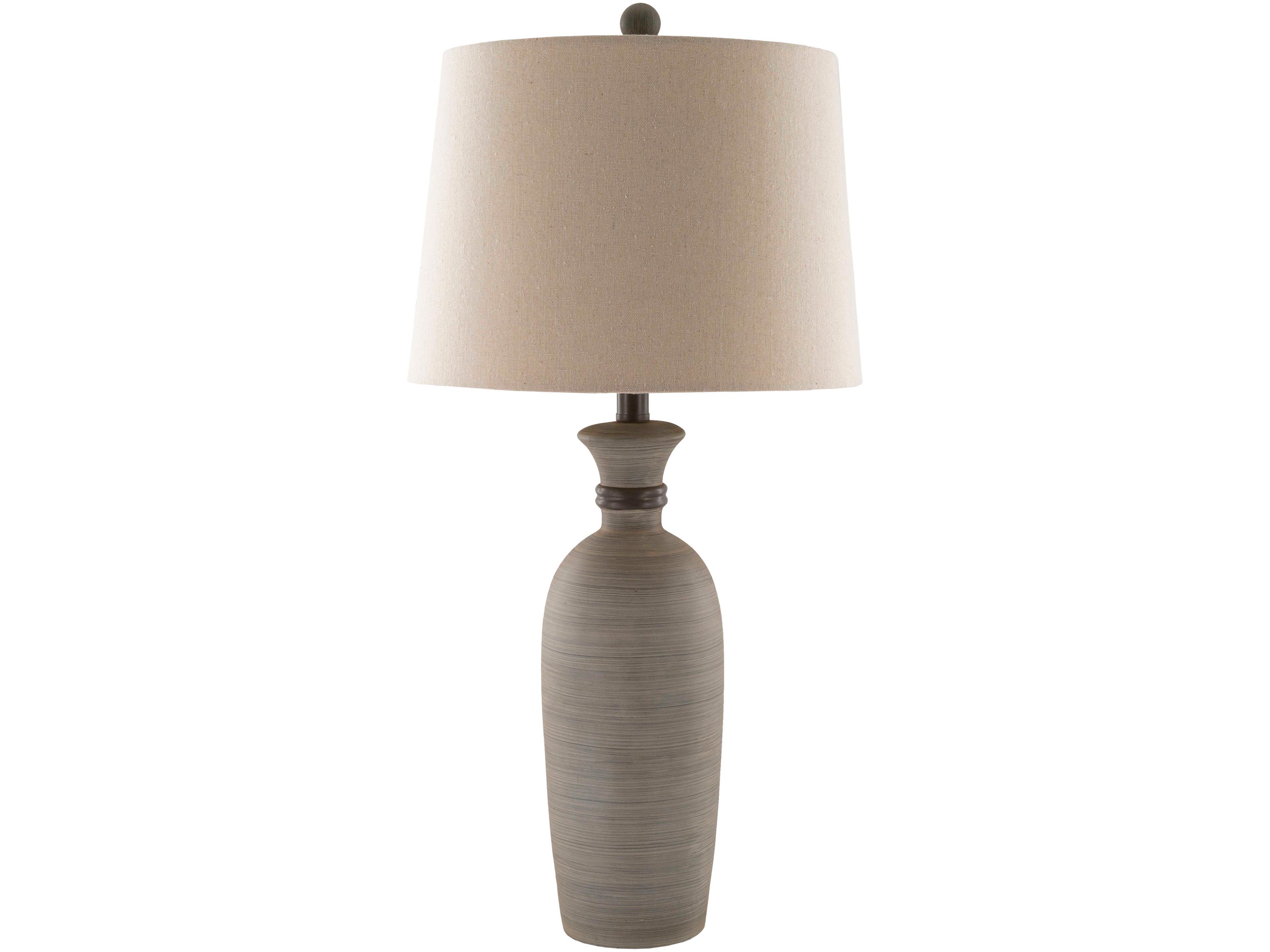 Livabliss by Surya Abellona Gray Buffet Lamp