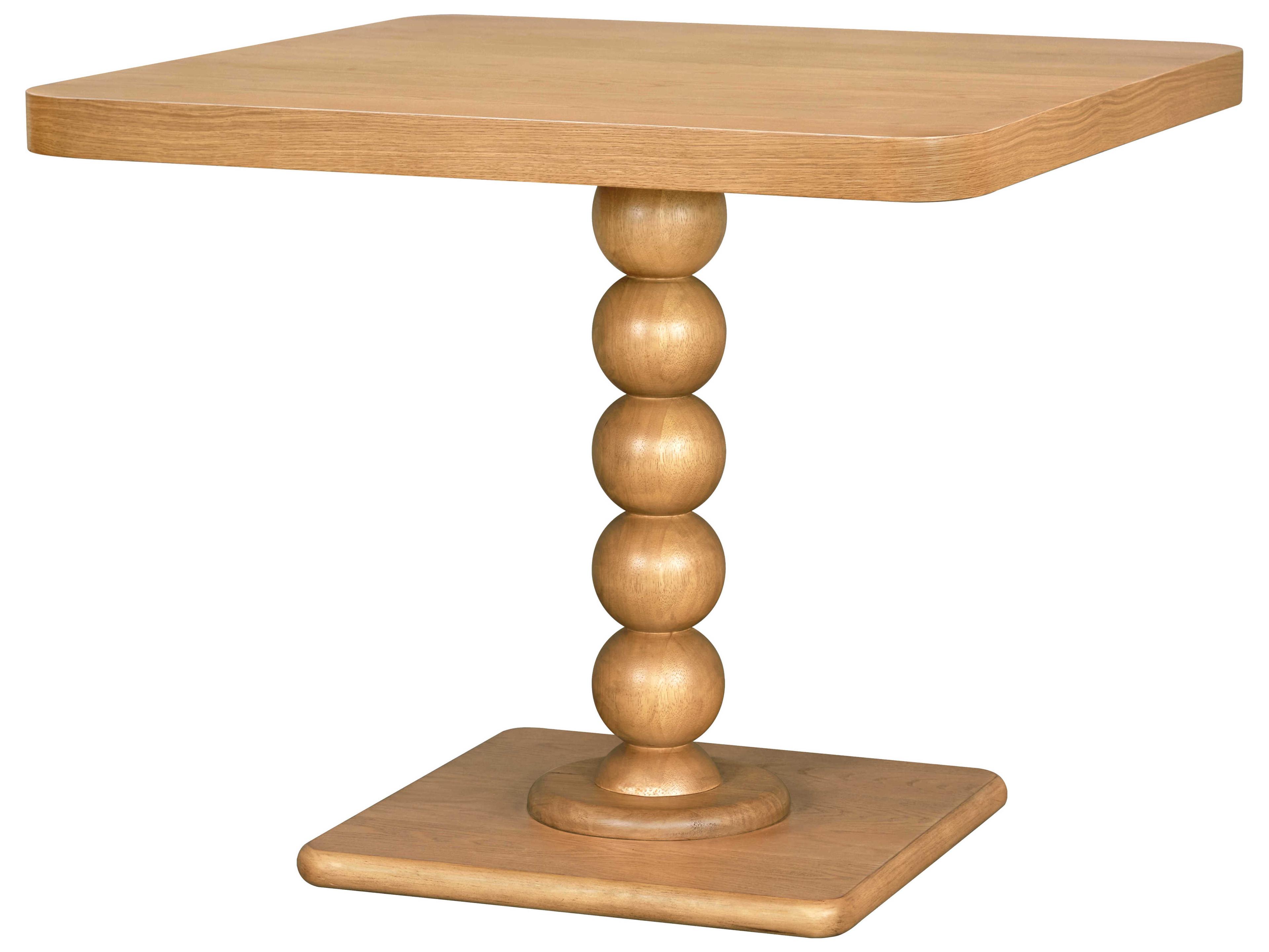 Becki Owens Del Ray Square Wood Tan Dining Table