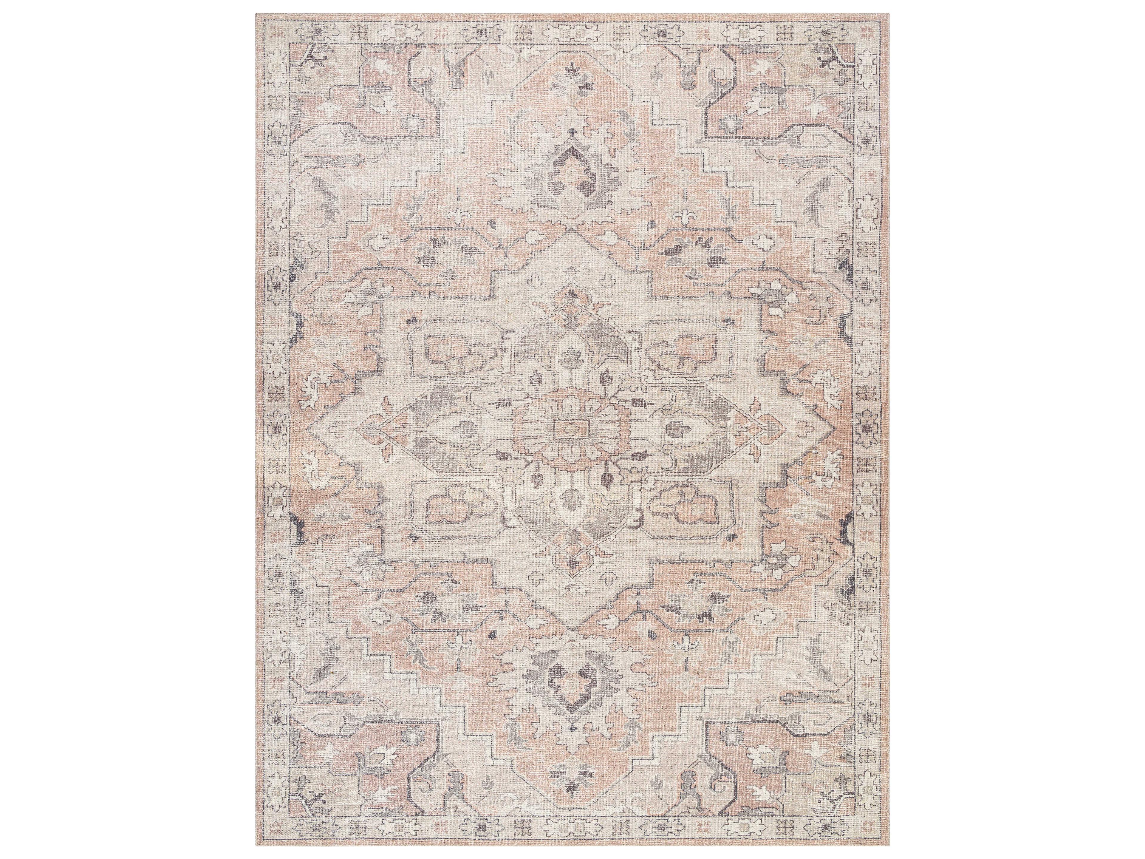 Elle Bordered Runner Area Rug