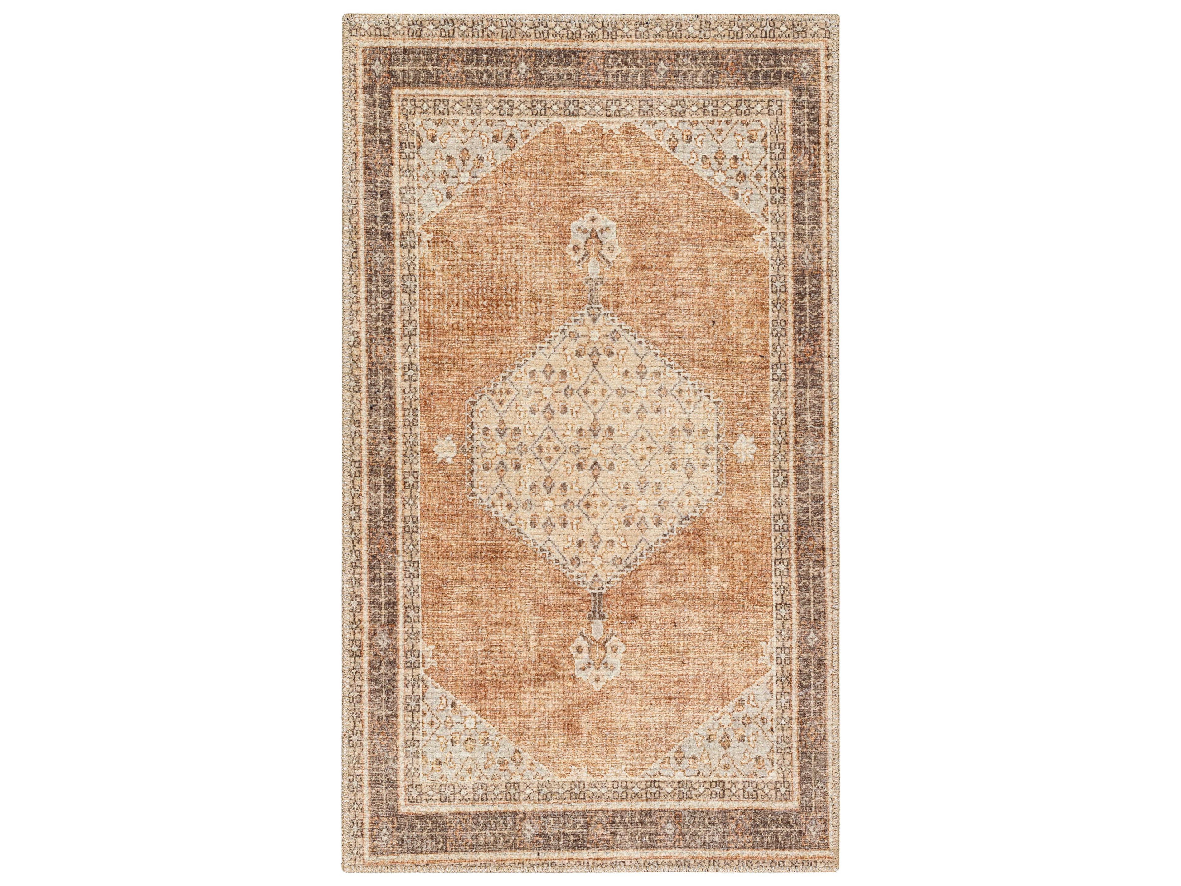 Lila Bordered Runner Area Rug