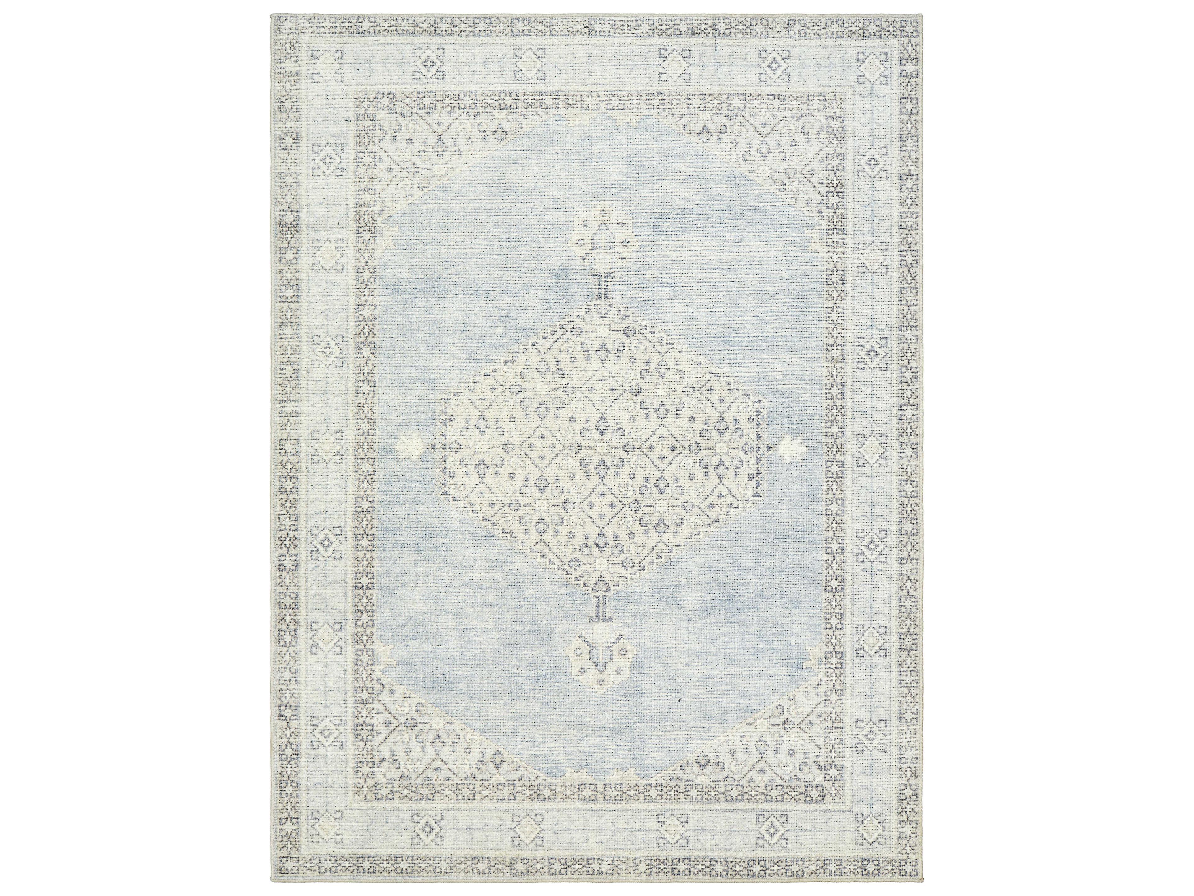 Lila Bordered Area Rug