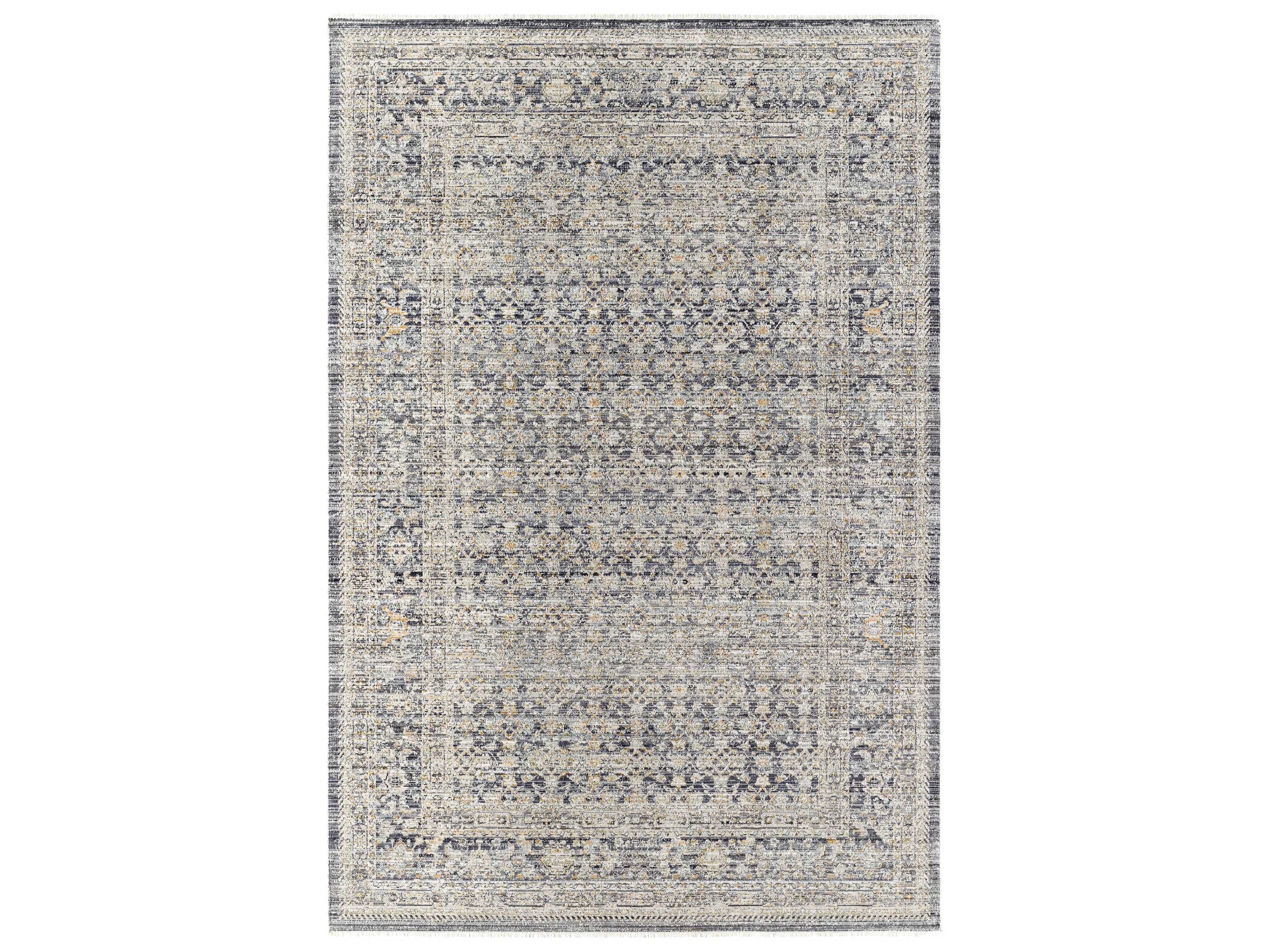 Margaret Bordered Area Rug