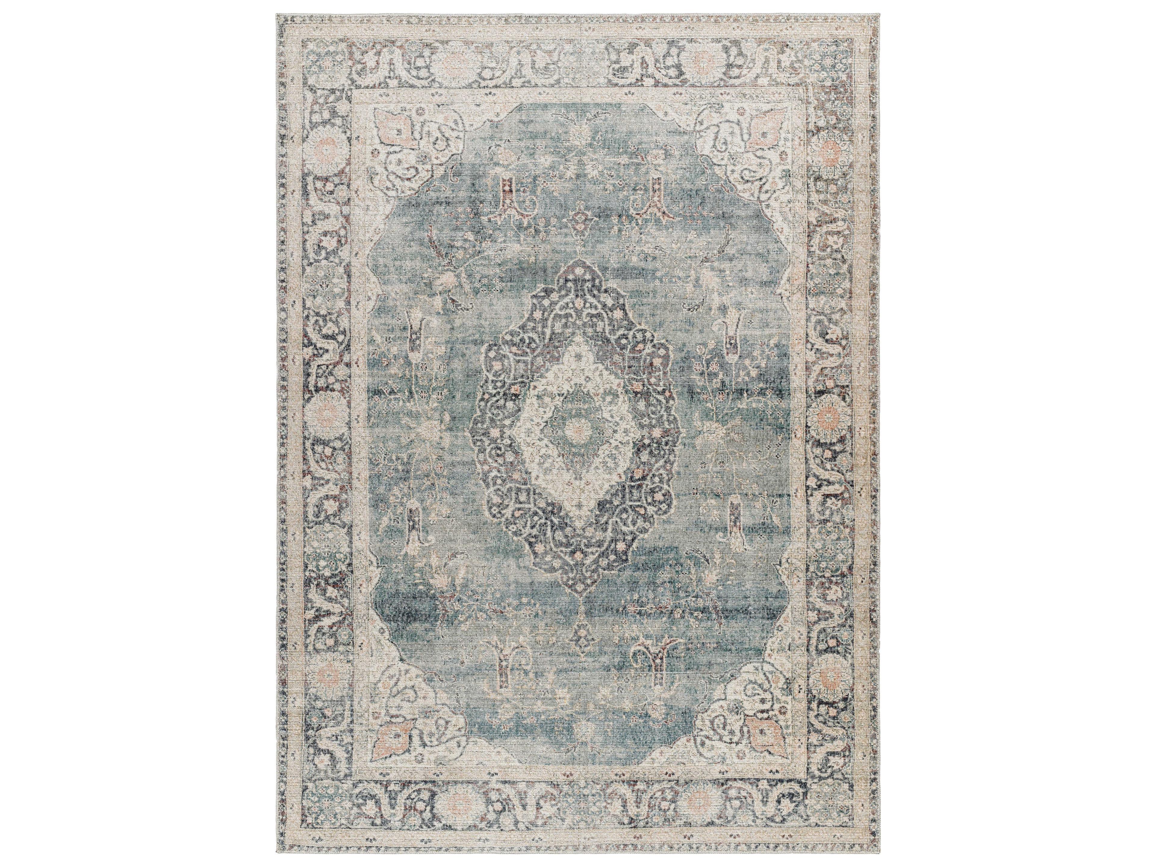 Marlene Bordered Area Rug