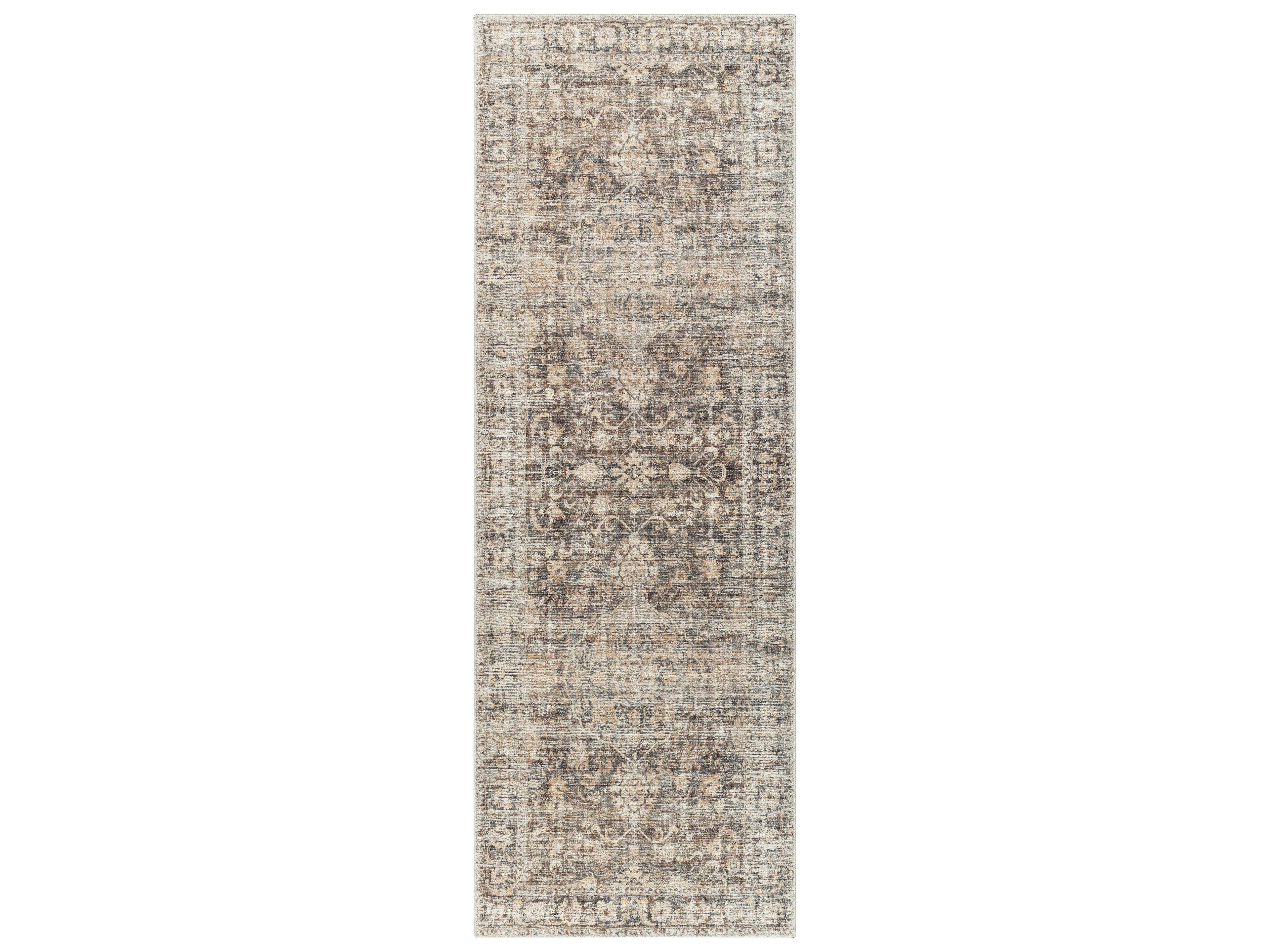 Marlene Bordered Runner Area Rug