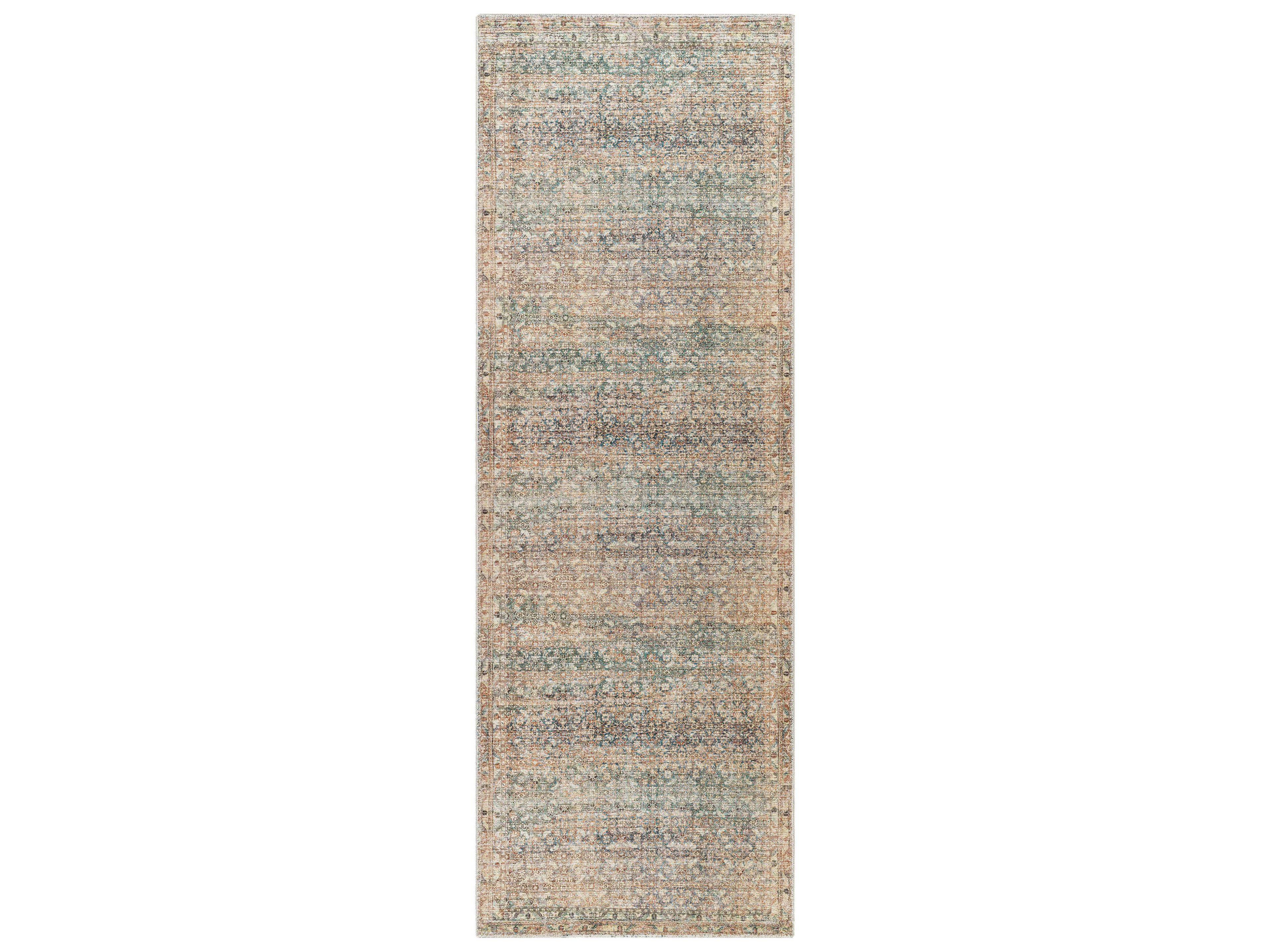 Marlene Bordered Runner Area Rug