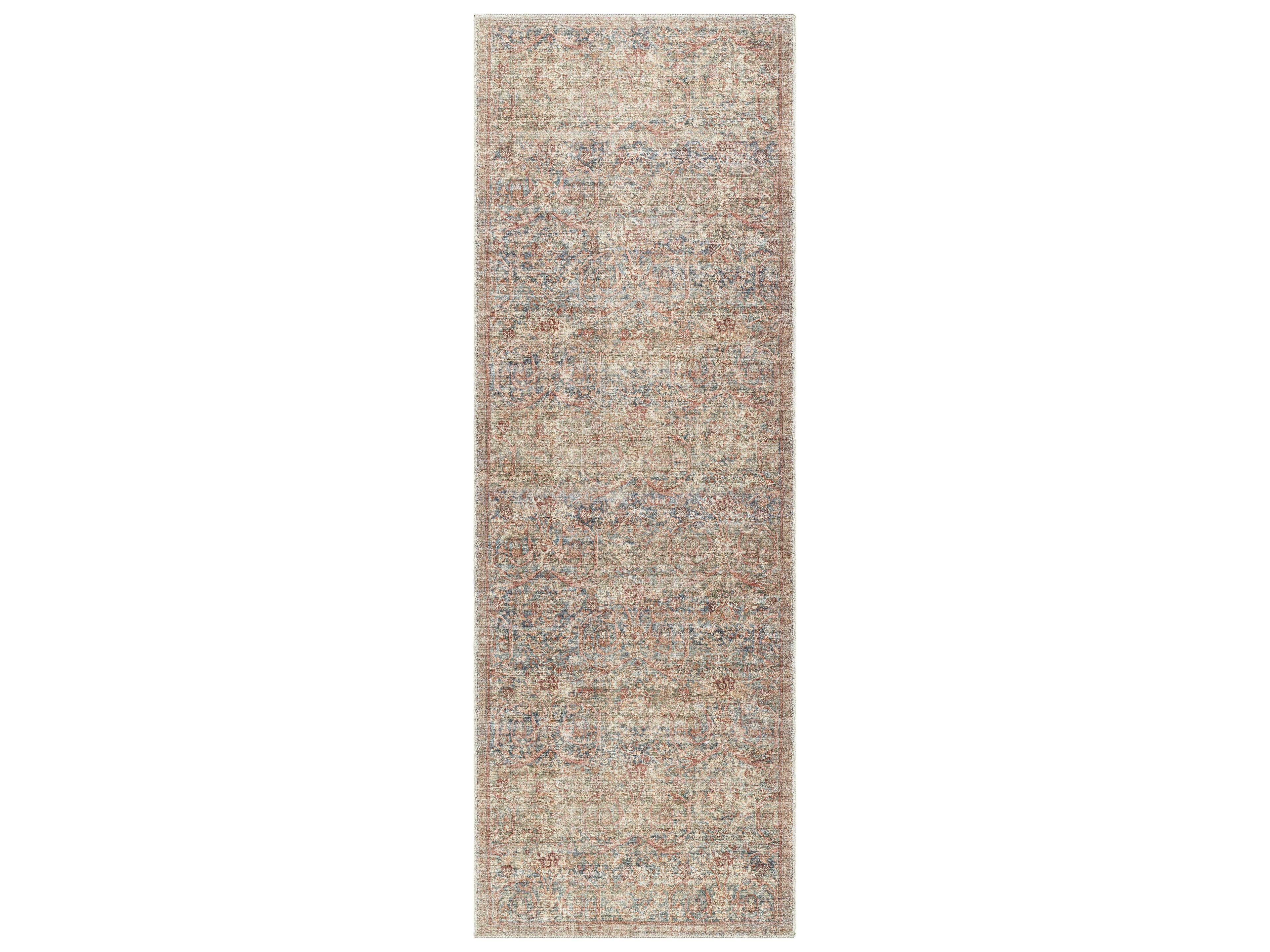 Marlene Bordered Runner Area Rug