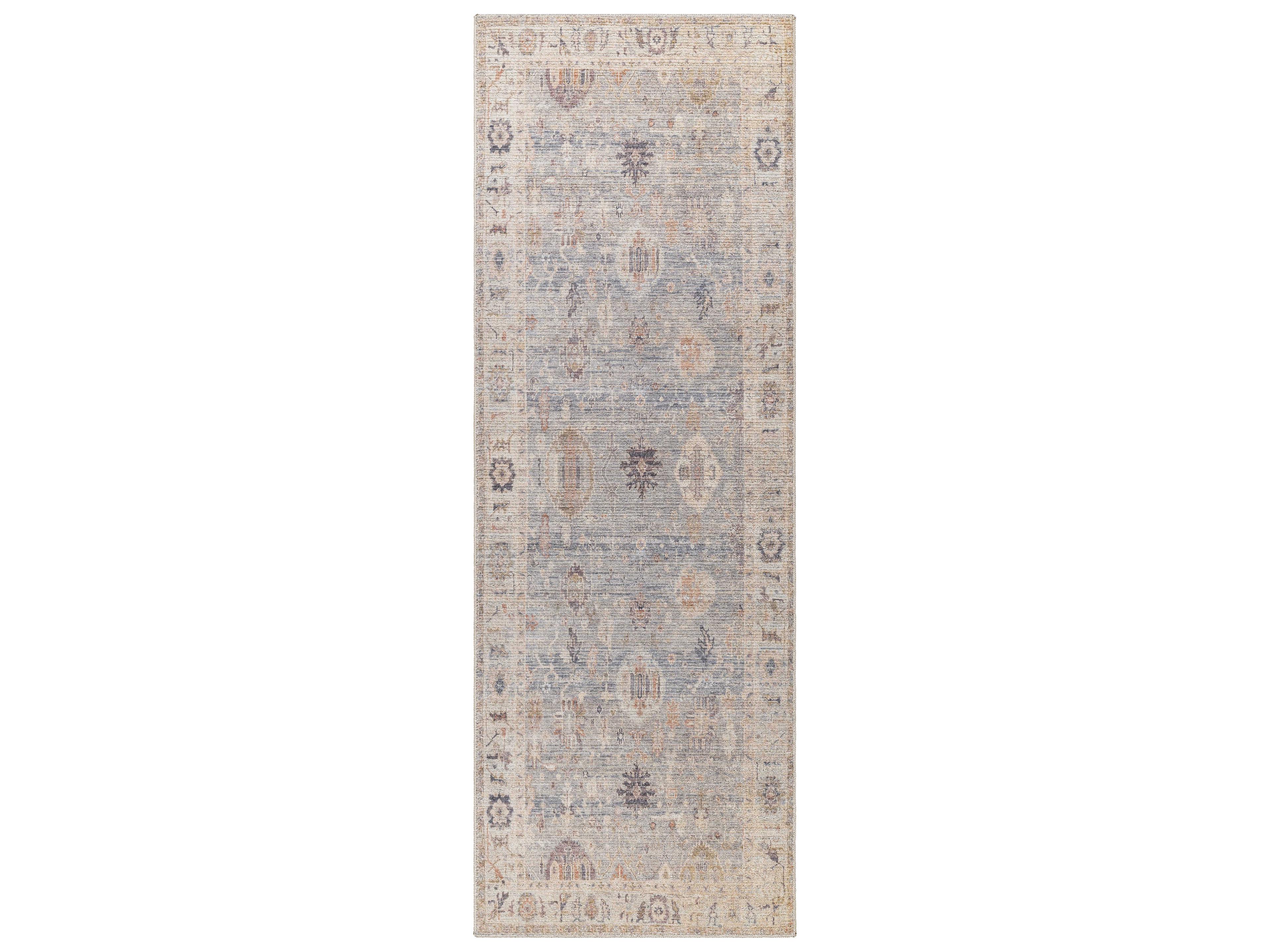 Marlene Bordered Runner Area Rug