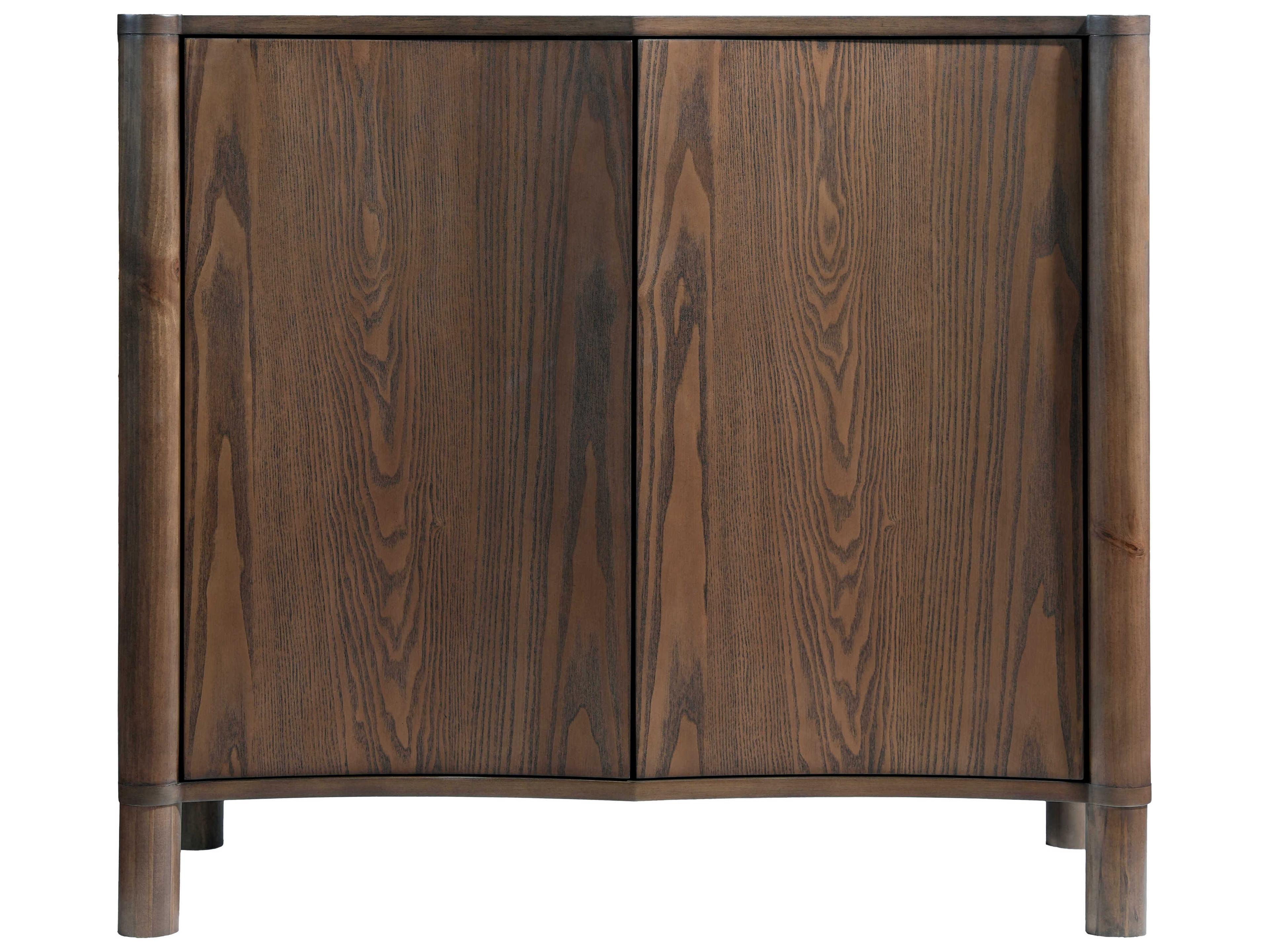 Becki Owens Sonador Dark Brown Ash Wood Accent Cabinet