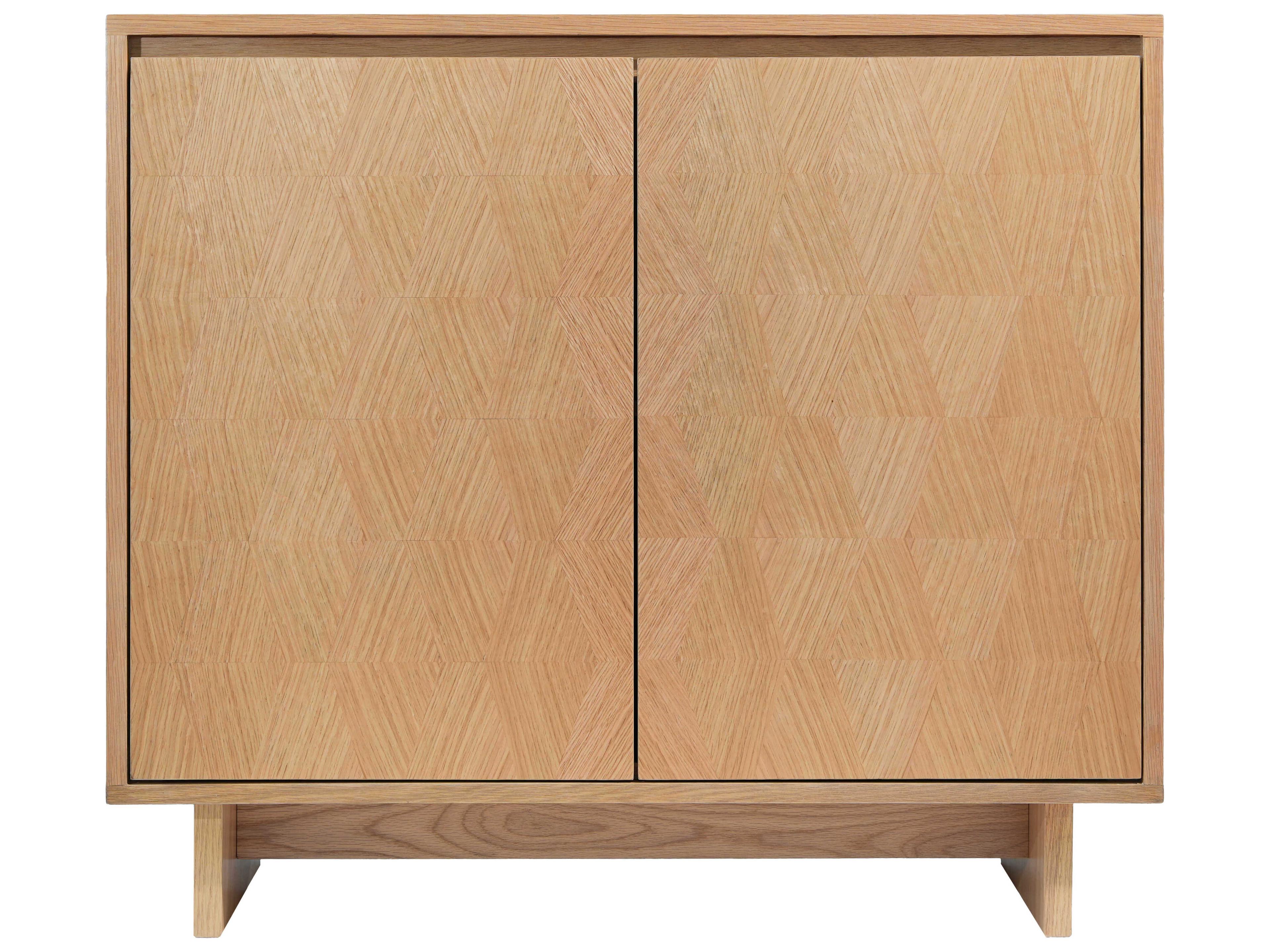 Becki Owens Ventana Brown Oak Wood Accent Cabinet