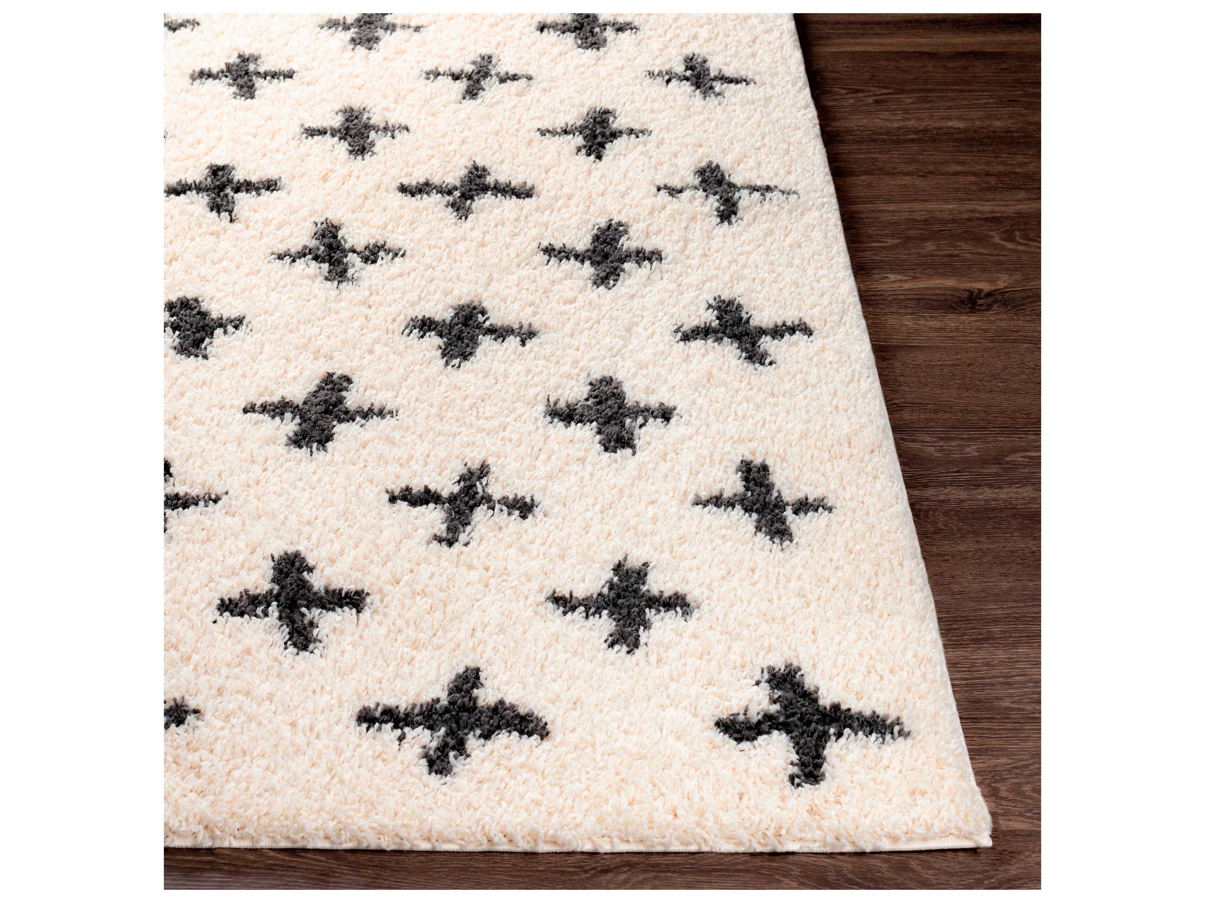 Livabliss by Surya Beni Shag Geometric Runner Area Rug