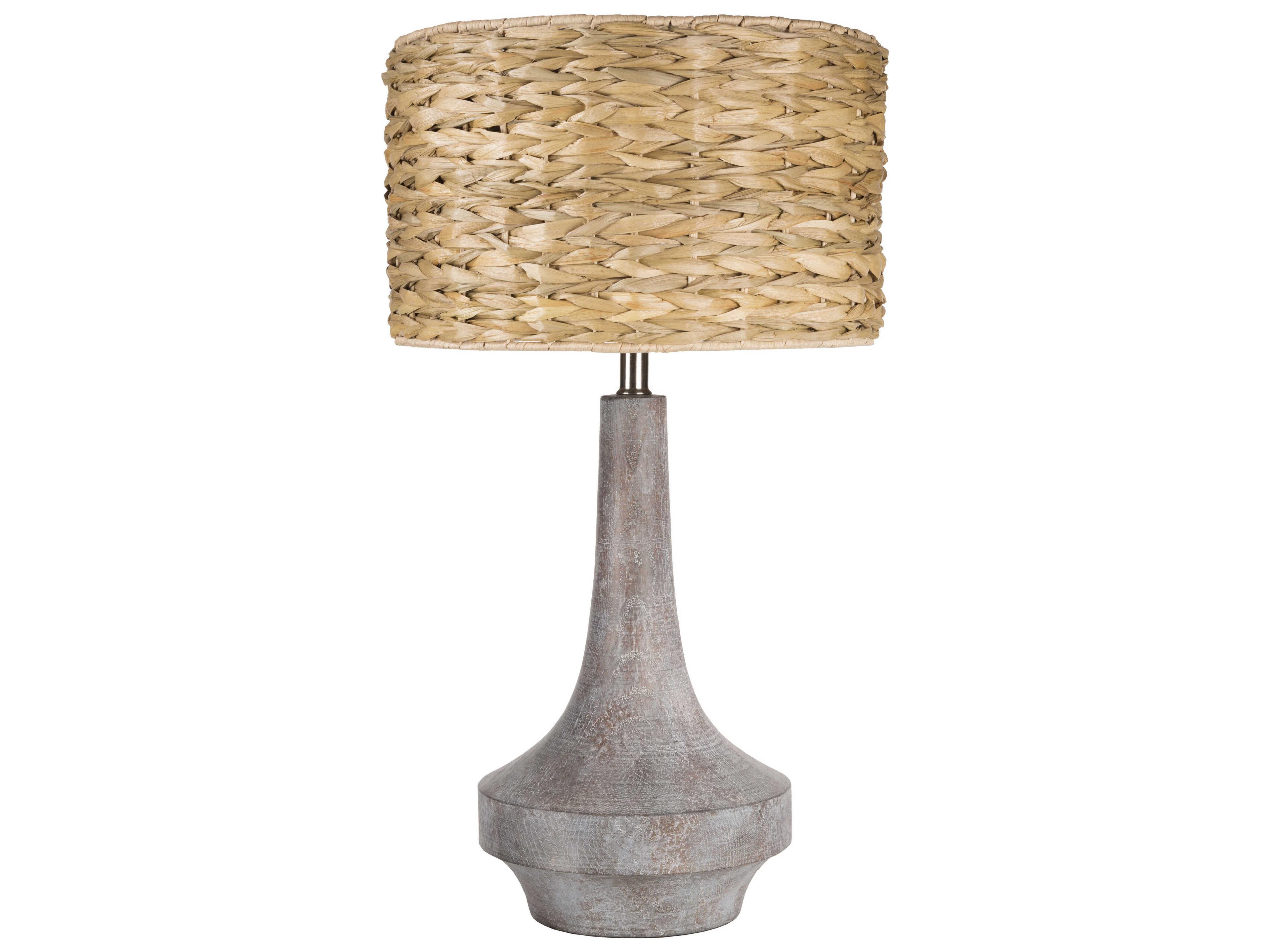 Livabliss by Surya Carson Dark Brown Gray Buffet Lamp