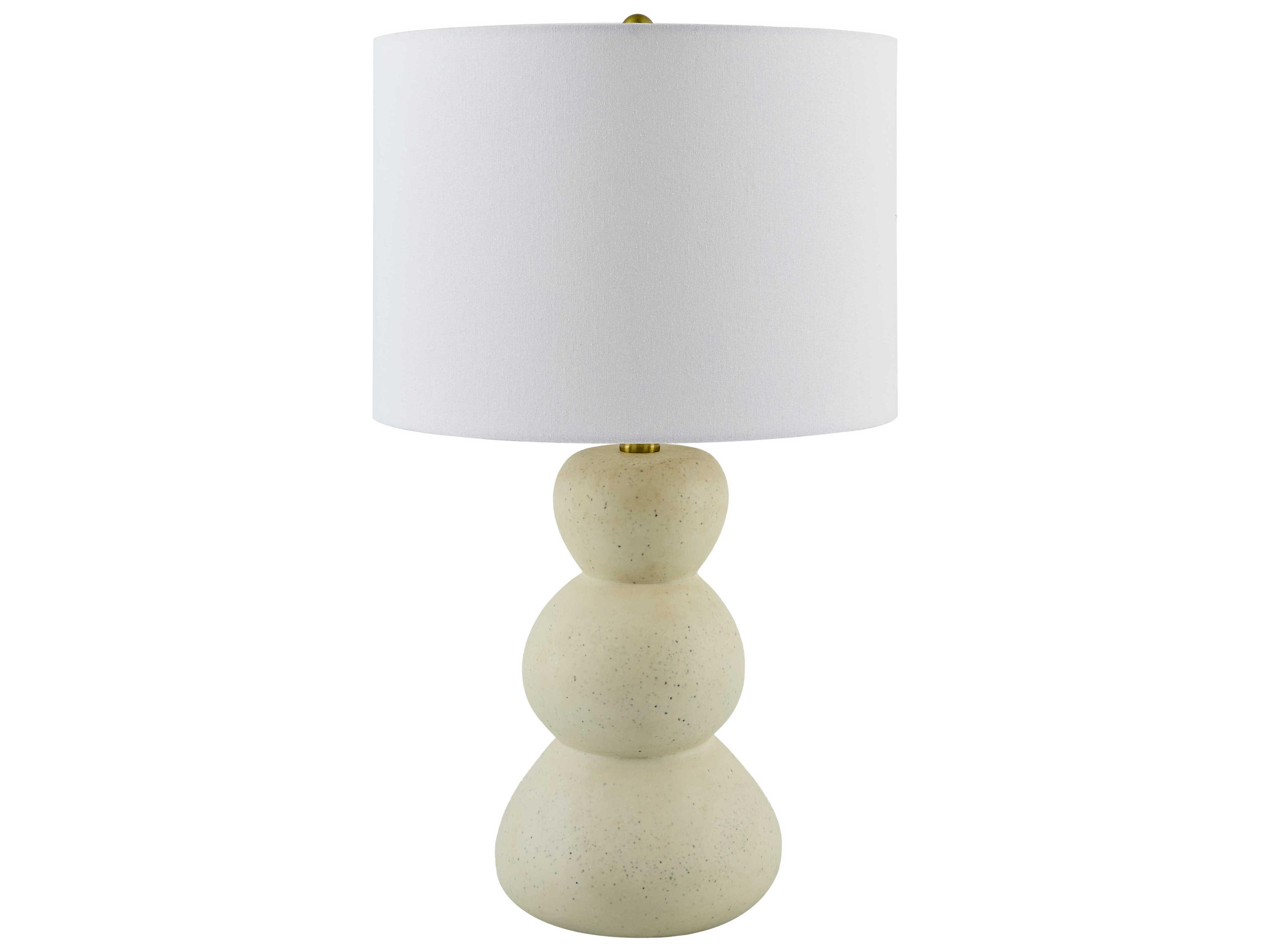 Cayey Cream Off White Table Lamp