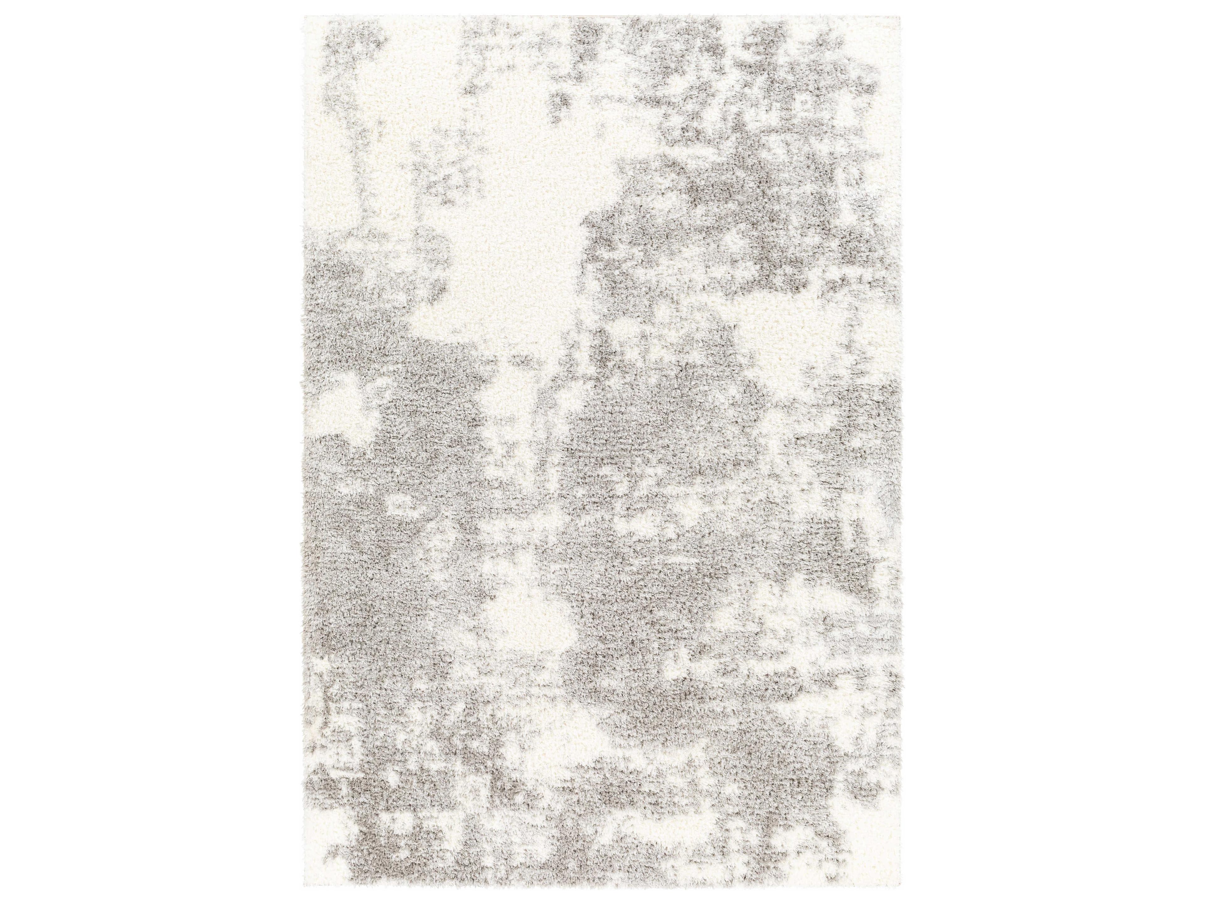 Cloudy Shag Abstract Area Rug