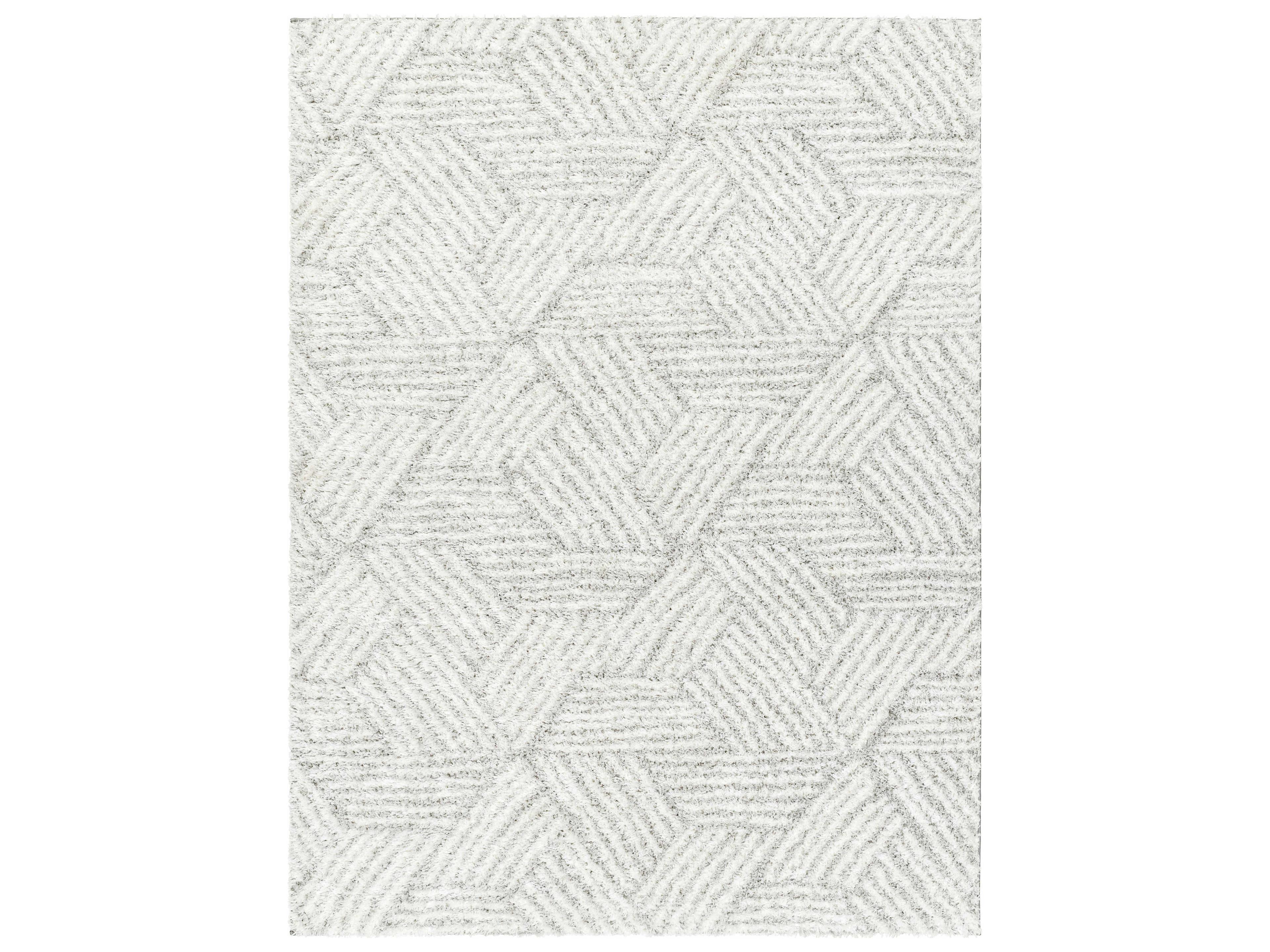 Cloudy Shag Geometric Area Rug