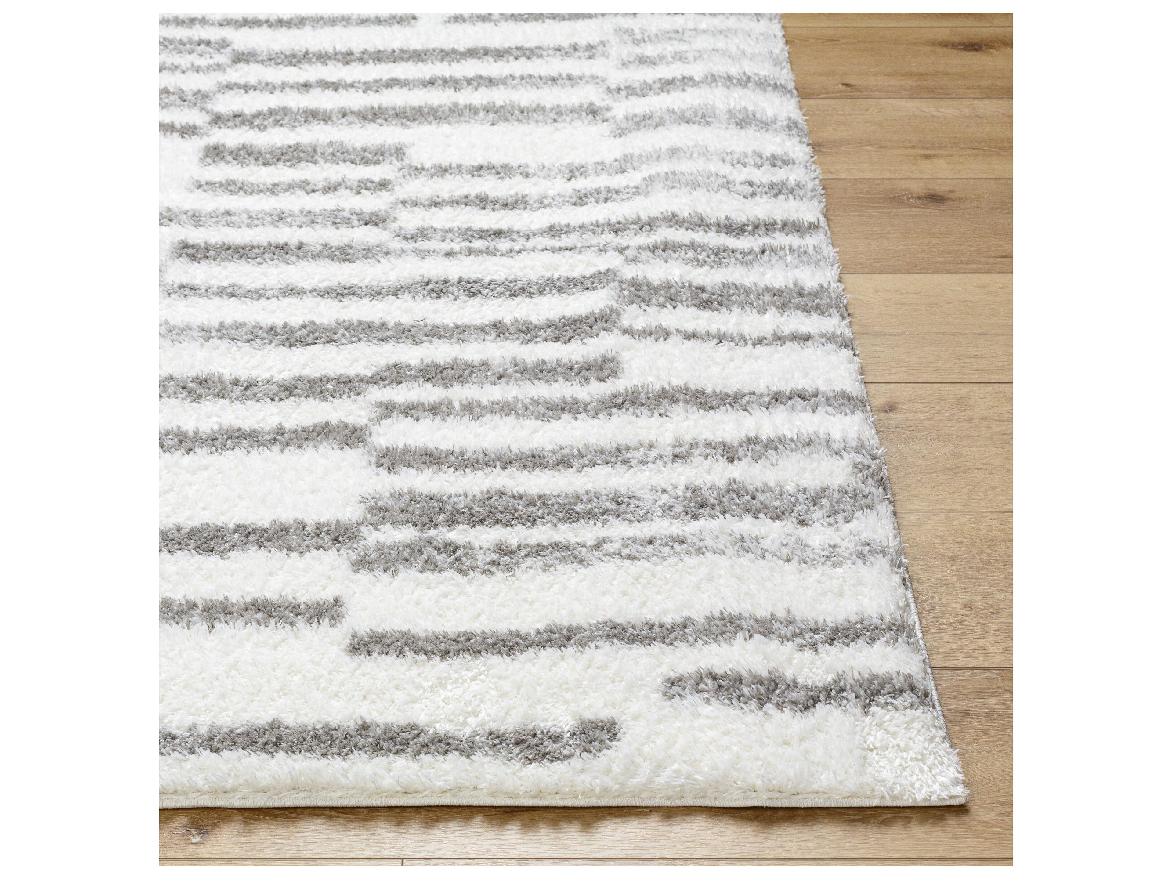 Livabliss by Surya Cloudy Shag Striped Area Rug