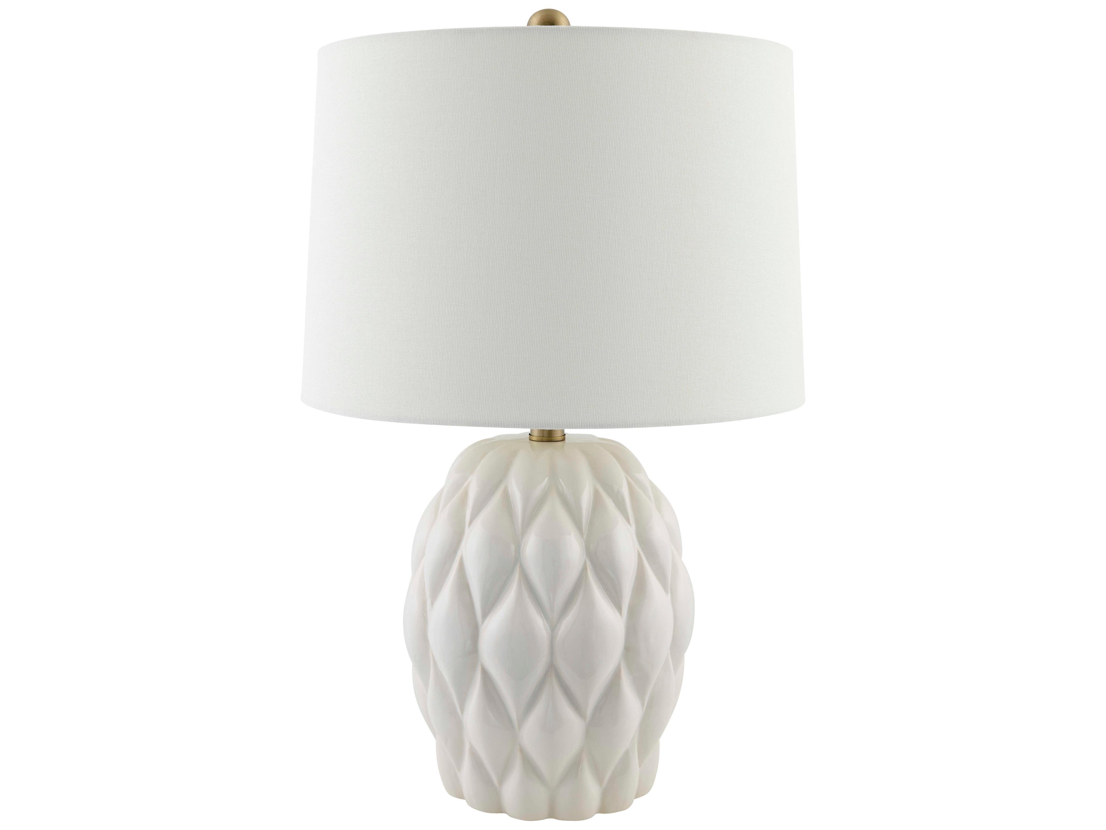 Cagli White Table Lamp
