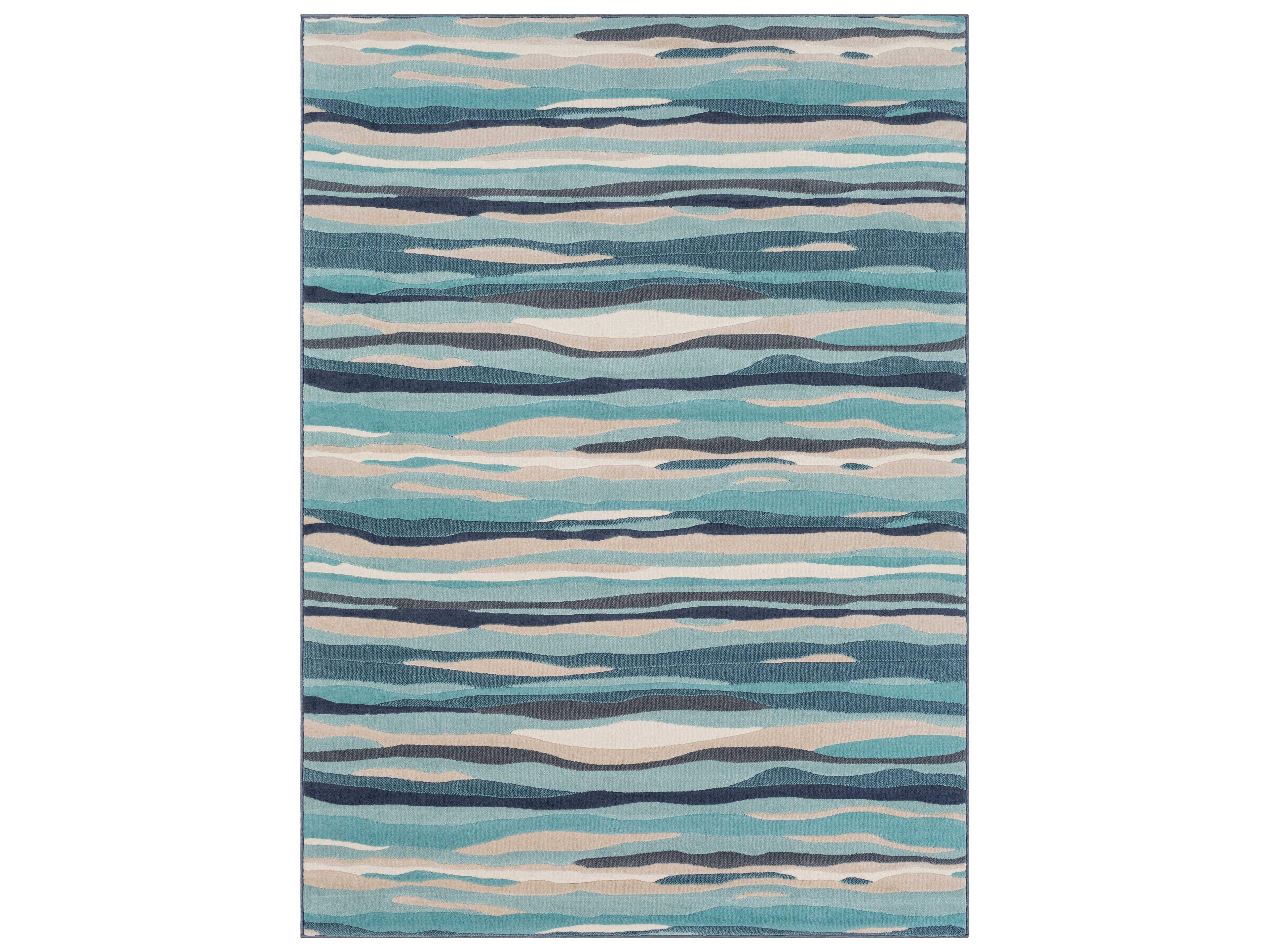 City Striped Area Rug