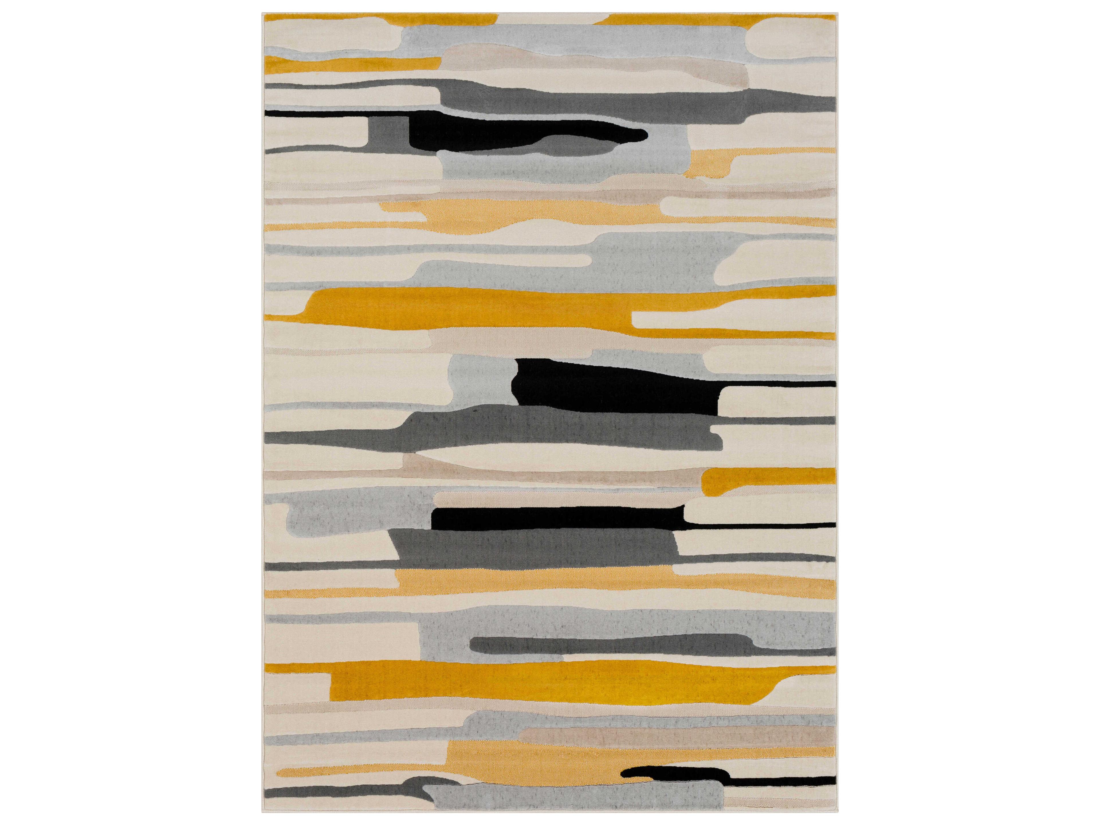City Abstract Area Rug