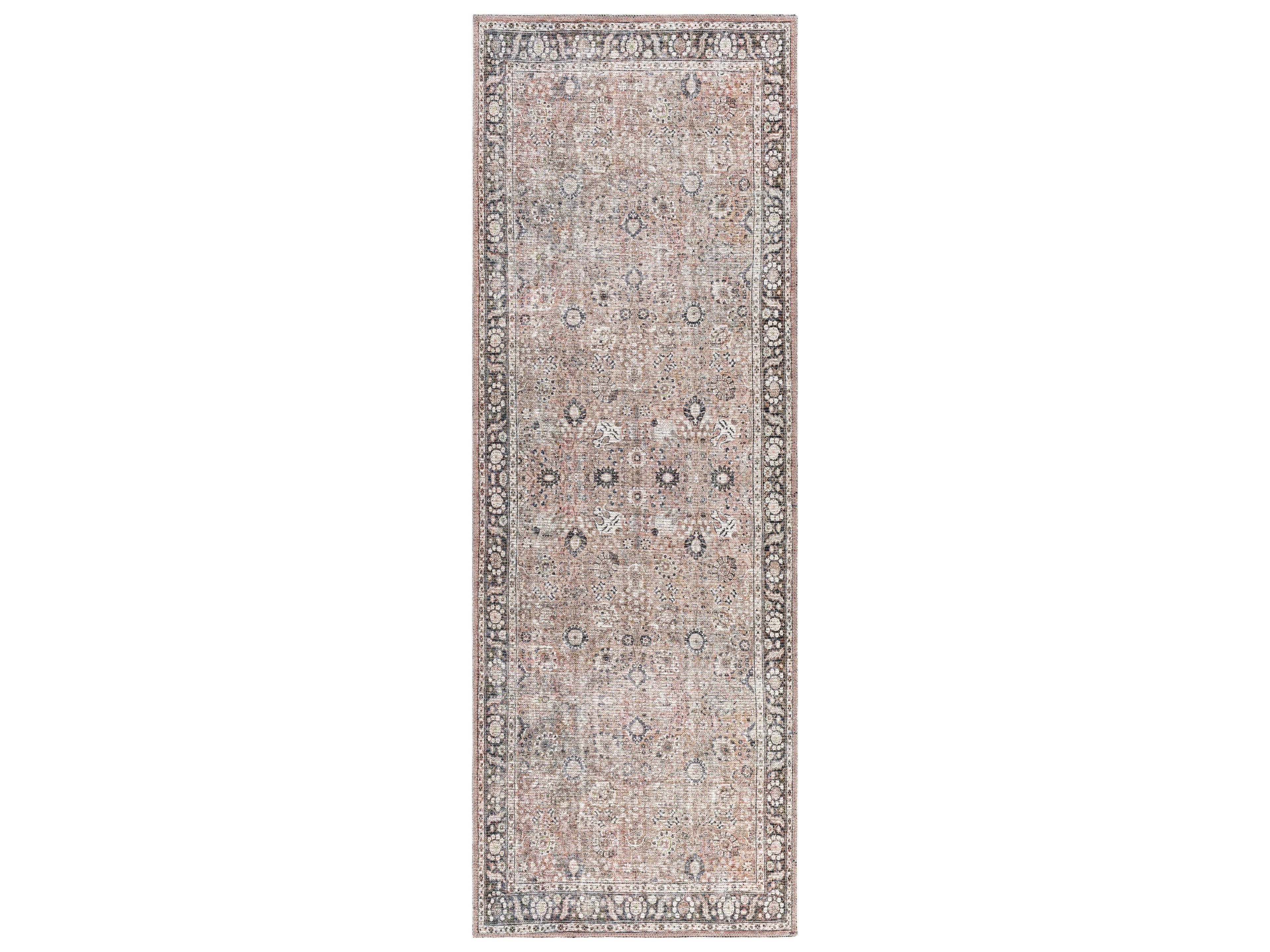 Colin Bordered Runner Area Rug