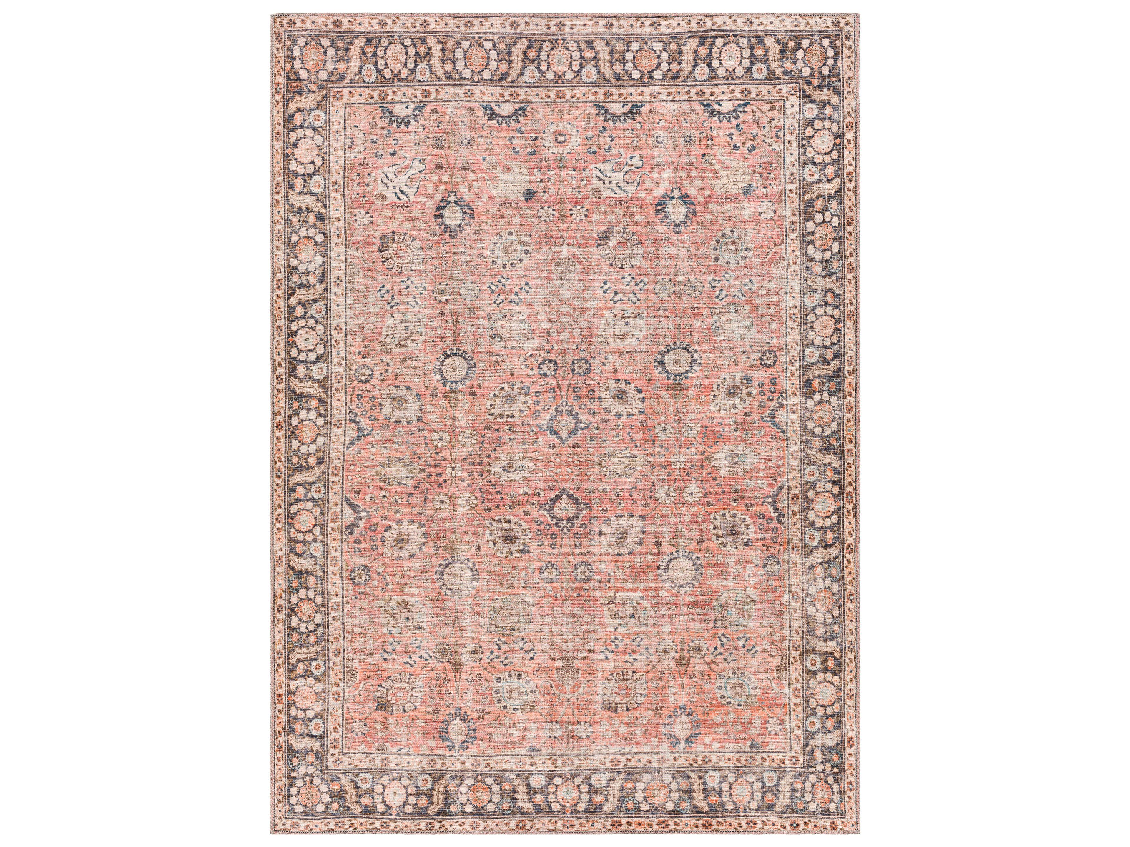 Colin Bordered Area Rug